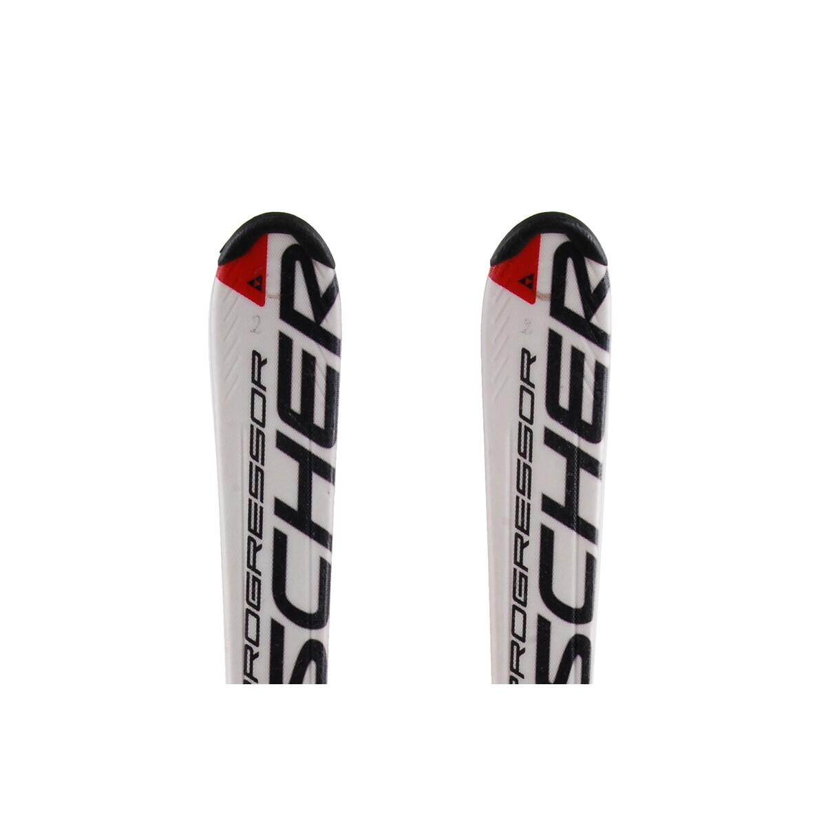 RECONDITIONNE - Ski Junior Fischer Progressor + Fixations 2/4