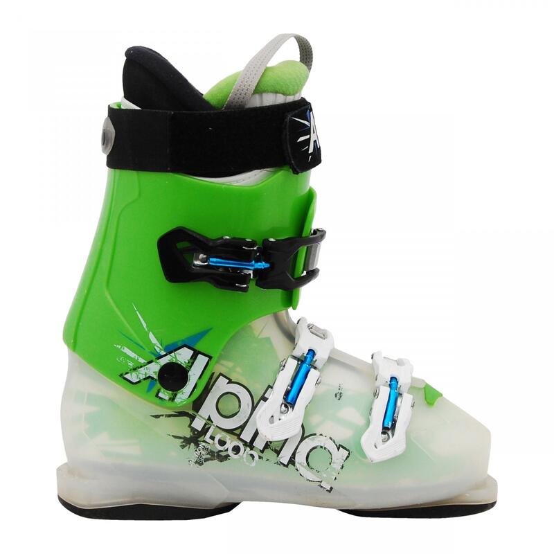 RECONDITIONNE - Chaussure De Ski Junior Alpina Loop_3 Crochets + Strap - BON