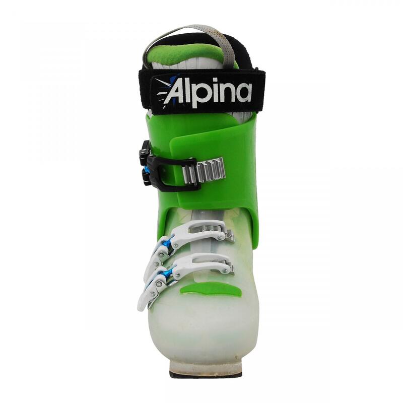 RECONDITIONNE - Chaussure De Ski Junior Alpina Loop_3 Crochets + Strap - BON