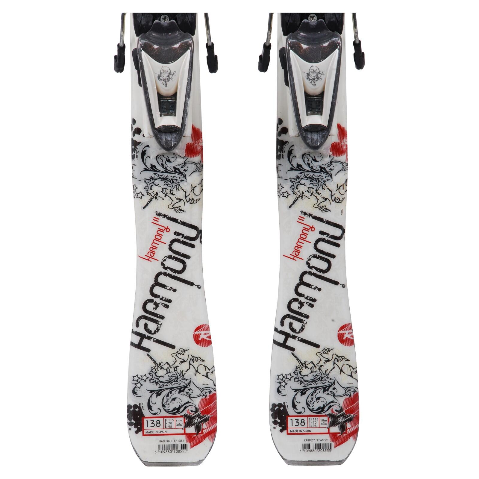 RECONDITIONNE - Ski Rossignol Harmony Ii + Fixations 4/5