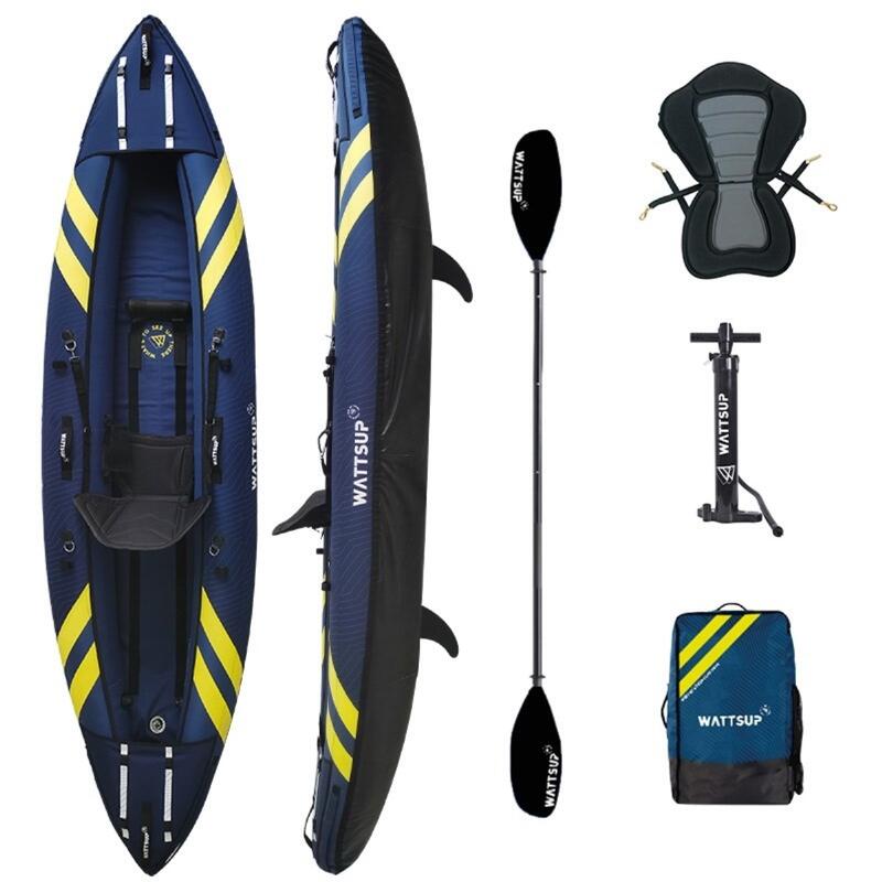 Kayak Insuflável 1P/2P - 340cm/11'1" x 95cm/37' - DropStitch - MÁX 180 kg