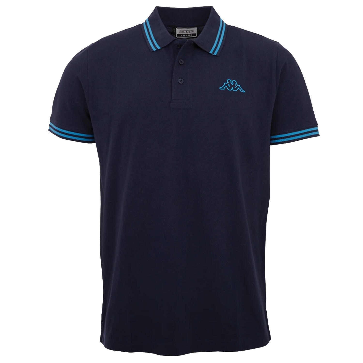 KAPPA Kappa Polo Shirt, Mannen, T-shirts, marineblauw