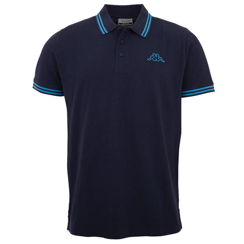 Kappa Polo Shirt, Mannen, T-shirts, marineblauw