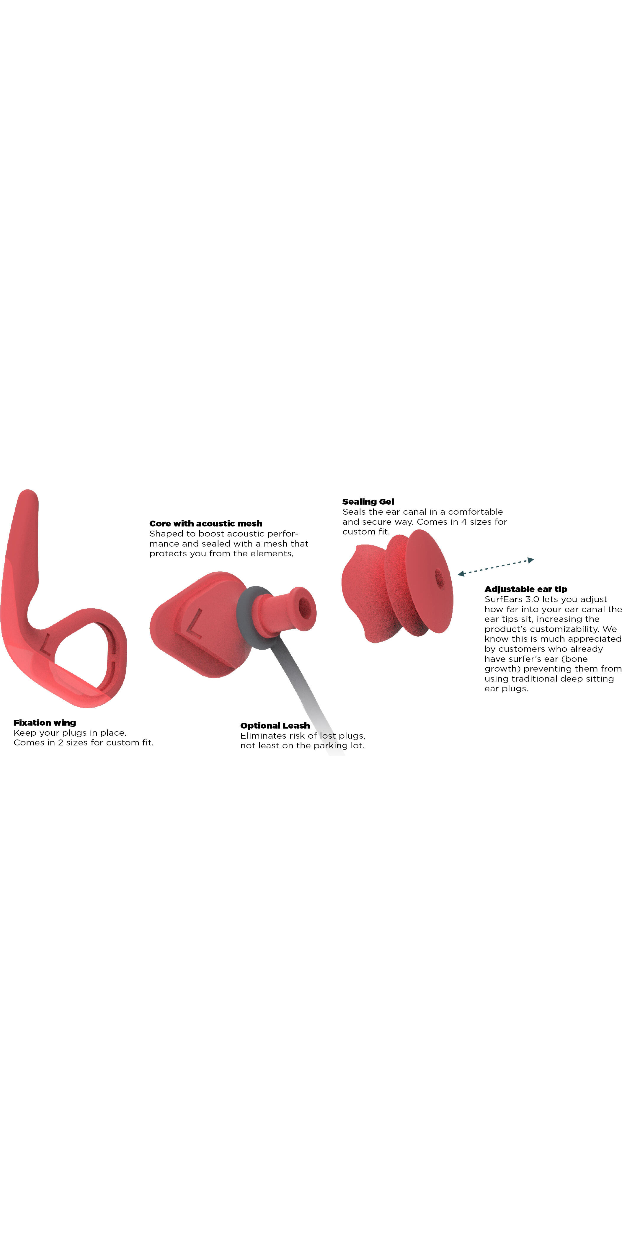 SURF EARS 3.0 revolutionäre Surf- und Wassersportohrstöpsel 4/6