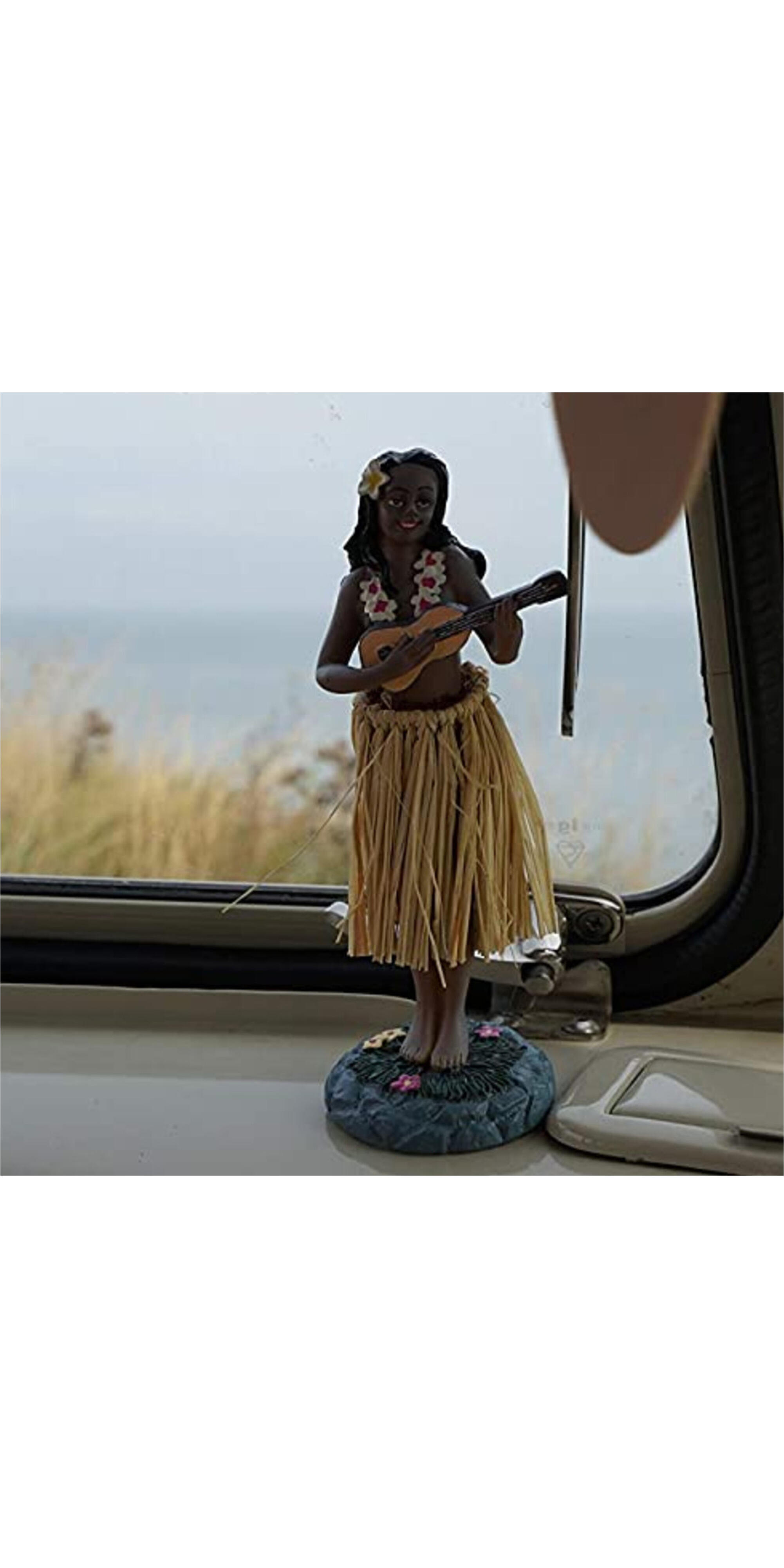 Hawaiian Hula Dashboard Doll 3/4