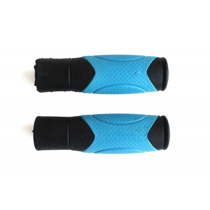 Grips puños bici urbana azules