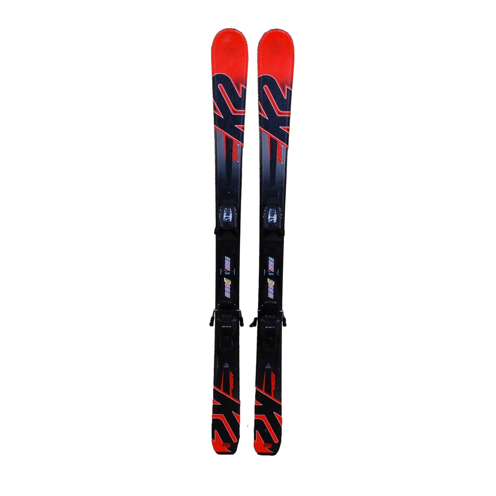K2 RECONDITIONNE - Ski Junior K2 Indy + Fixations