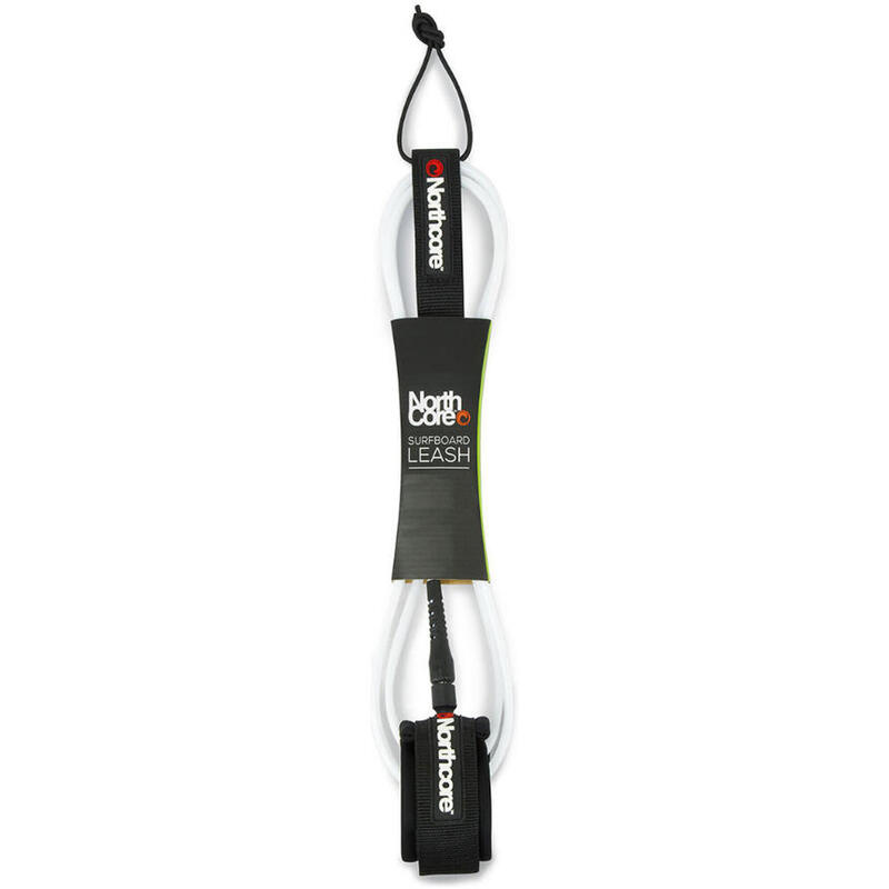 6mm Surfboard Leash 6FT WHITE NORTHCORE Decathlon