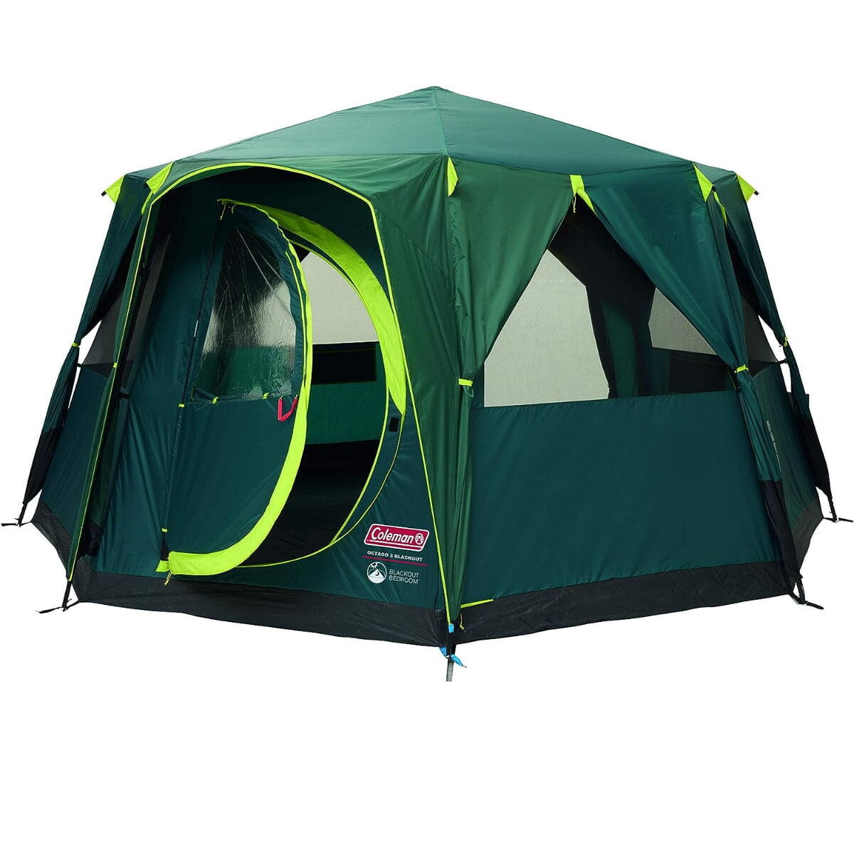 Coleman OctaGon 8-Person Glamping Tent with Sewn-in Groundsheet 1/7