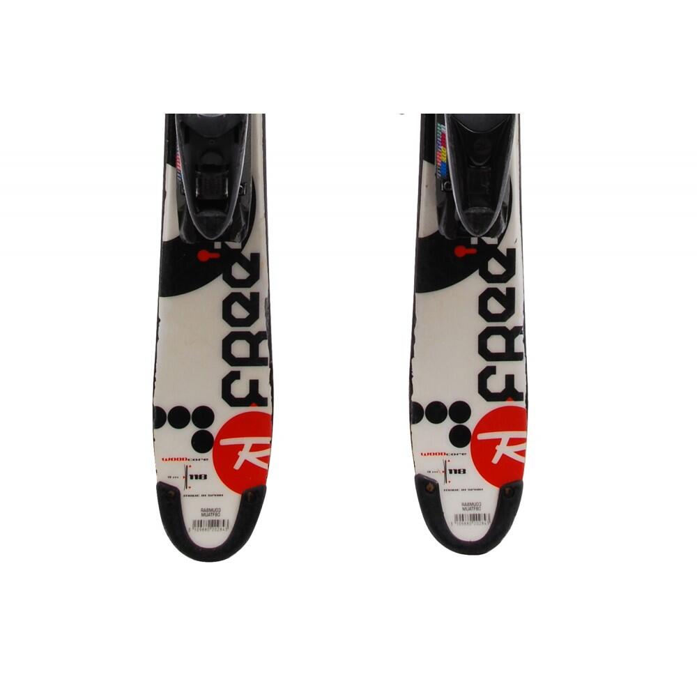 RECONDITIONNE - Mini-ski Rossignol Scratch Free Zb + Fixations 4/4