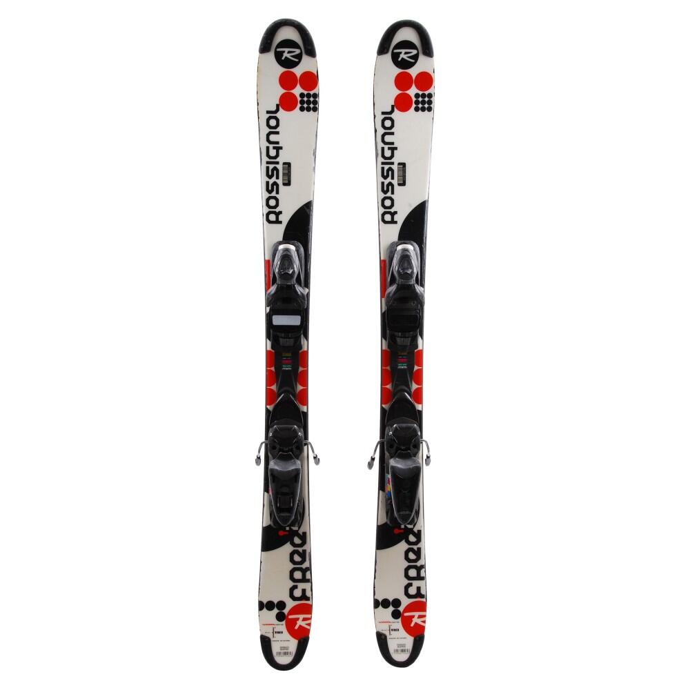 RECONDITIONNE - Mini-ski Rossignol Scratch Free Zb + Fixations 1/4