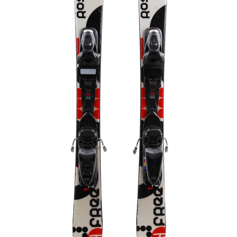 RECONDITIONNE - Mini-ski Rossignol Scratch Free Zb + Fixations 3/4