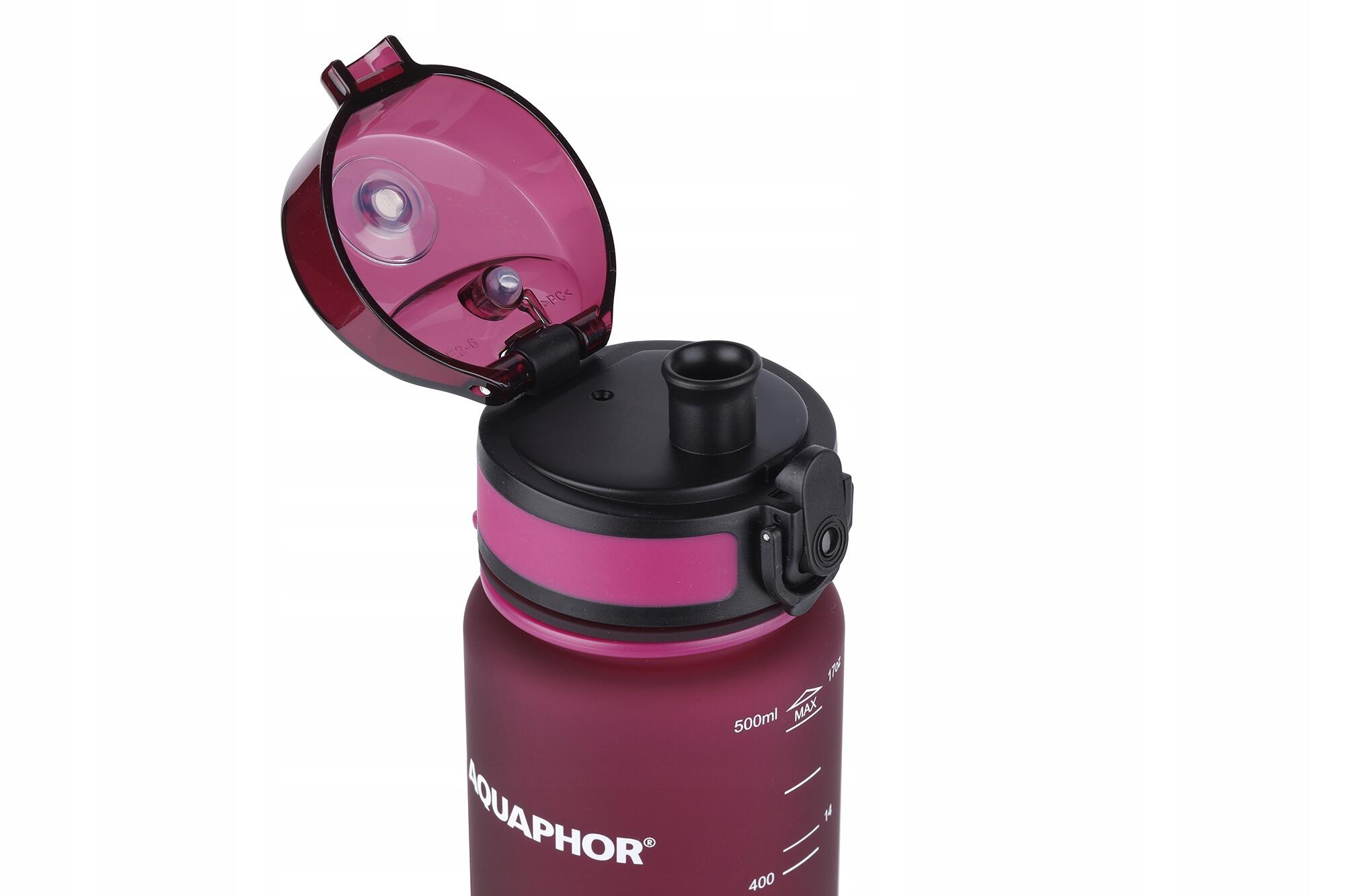 Butelka filtrująca turystyczna Aquaphor City 500 ml + 2 filtry 4/7