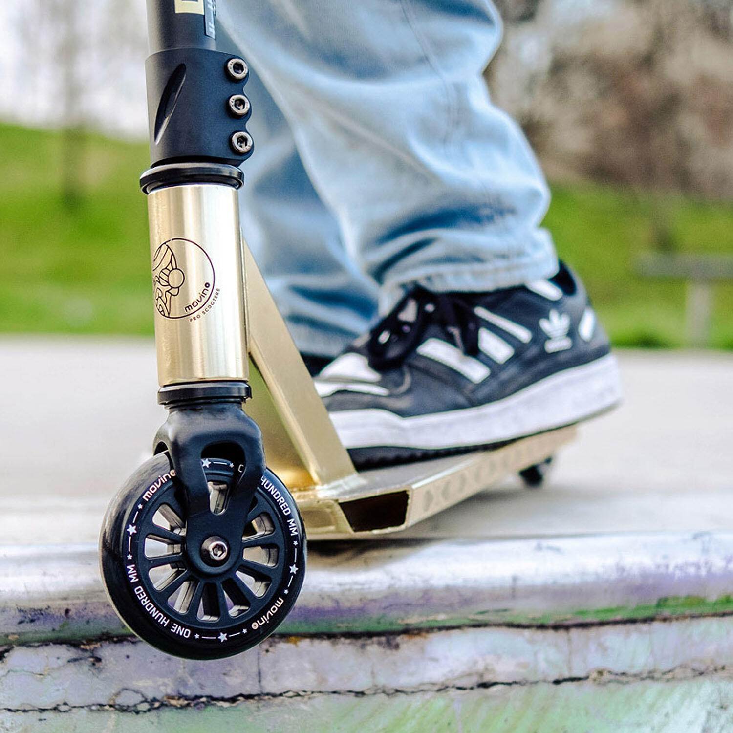 Erwachsene Stunt-Scooter Glide Golden 2/7