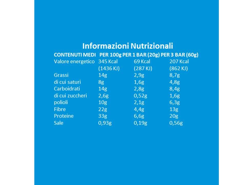 Integratore alimentare - BARRETTE MINI + PROTEIN LOW SUGAR COCCO – 7pz da 20g 3/7