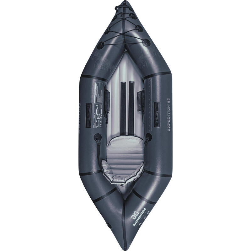 Backwoods Expedition 85 Ultralight 1 Person Kayak - Navy