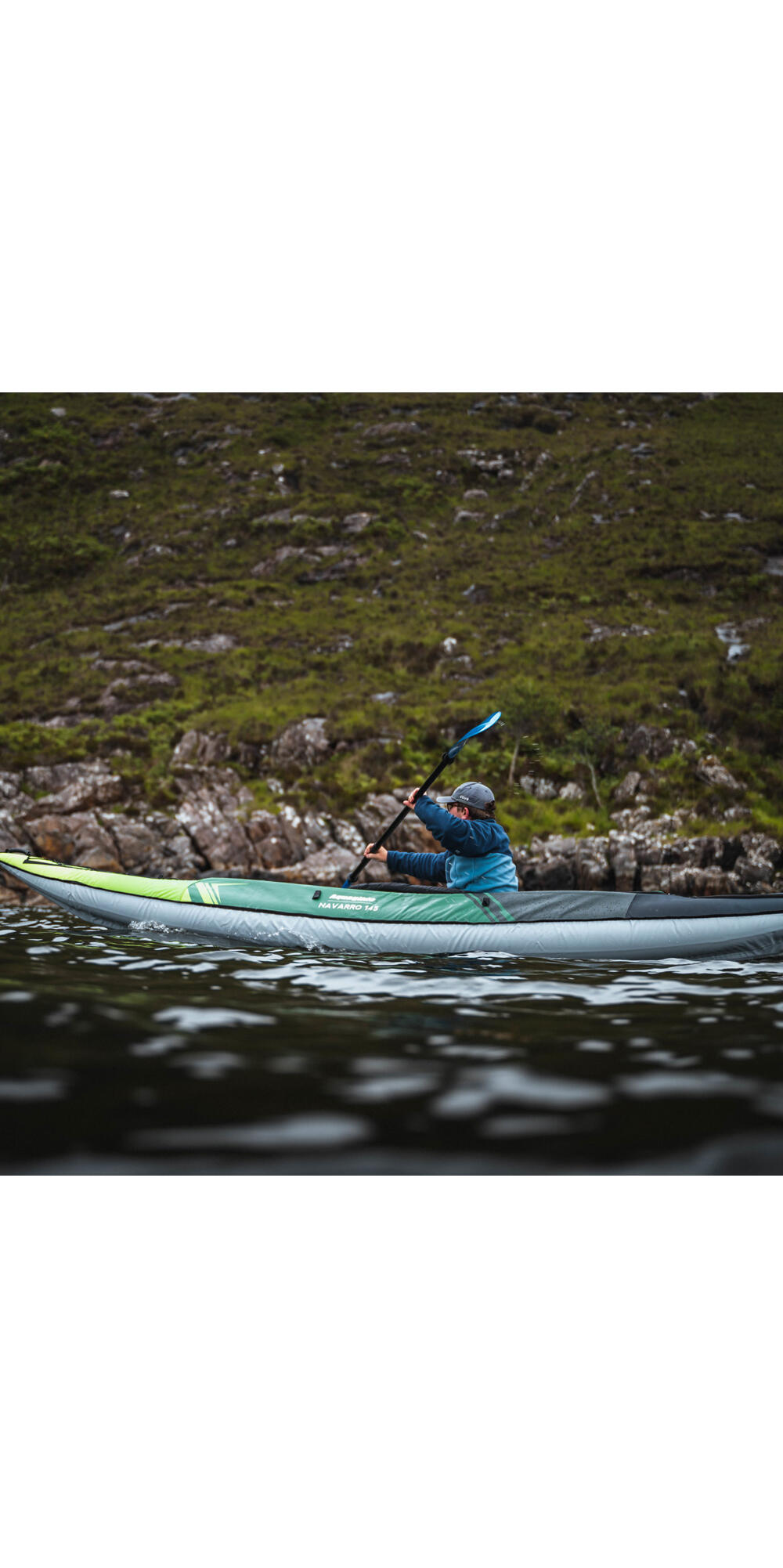Navarro 145 2 Person Inflatable Kayak 3/4
