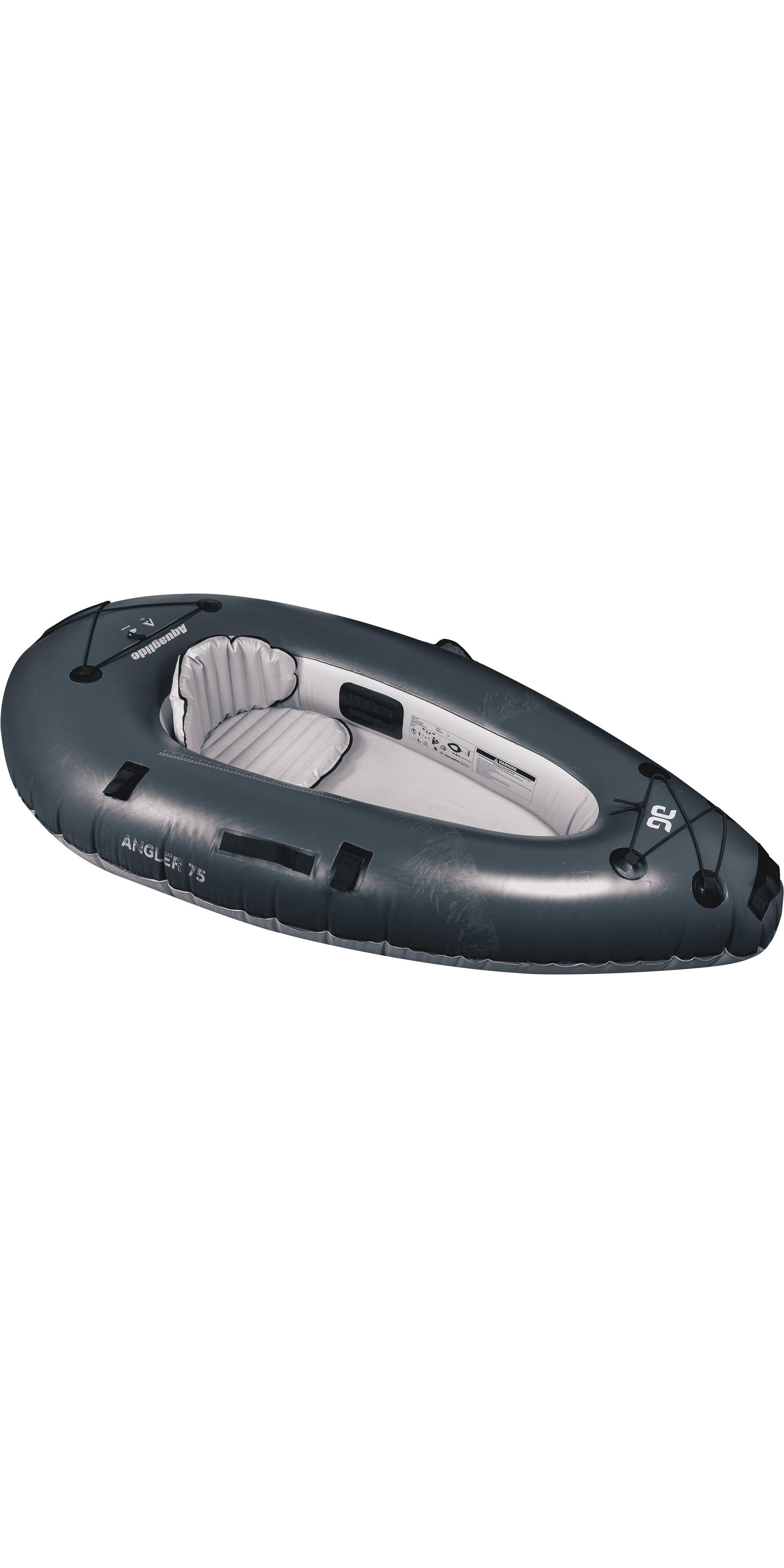 Backwoods 75 Ultralight 1 Person Angler Kayak - Navy 2/4