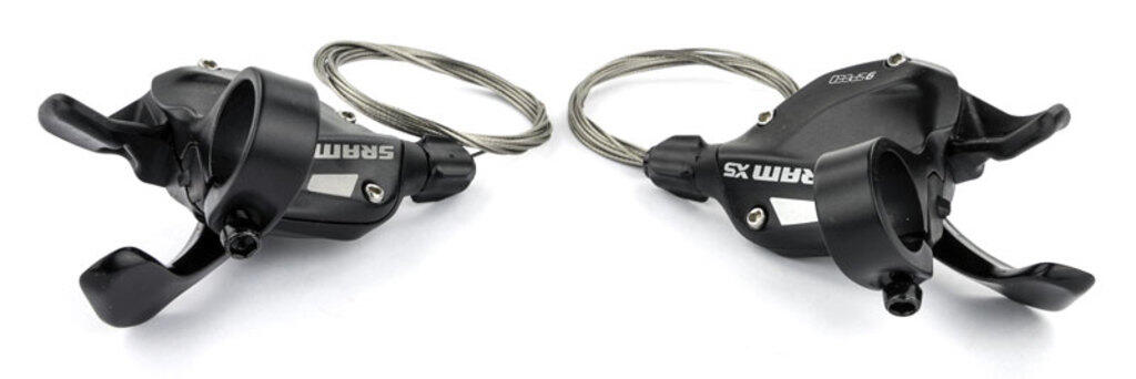 Controle de velocidade Sram X5 Trigger Set 3X9 Blk 3/3