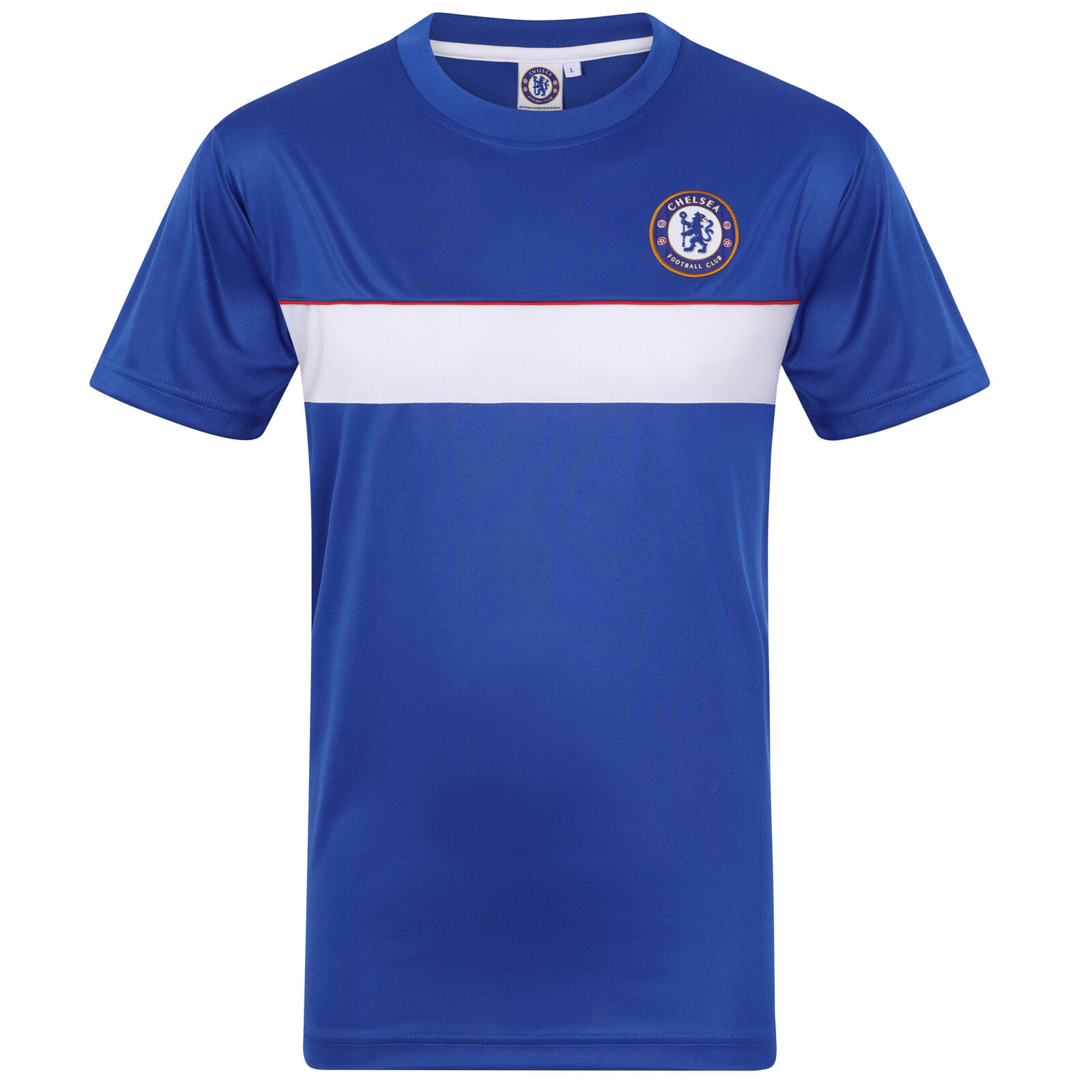 Chelsea FC Mens T-Shirt Poly Training Kit OFFICIAL Football Gift 1/3