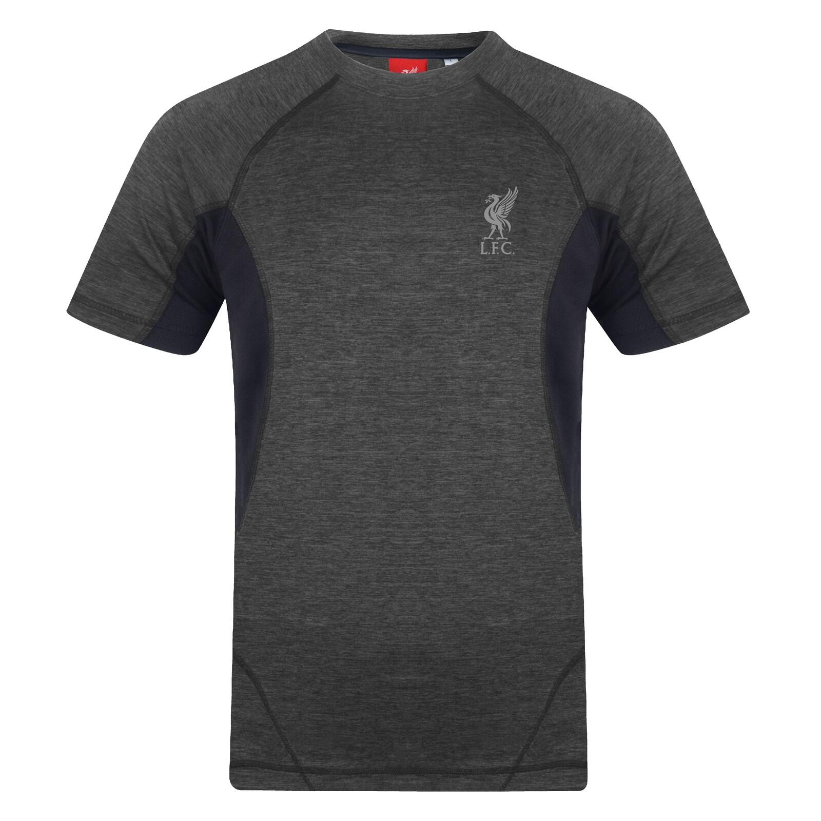 Liverpool FC Mens T-Shirt Poly Training Kit OFFICIAL Football Gift 1/2