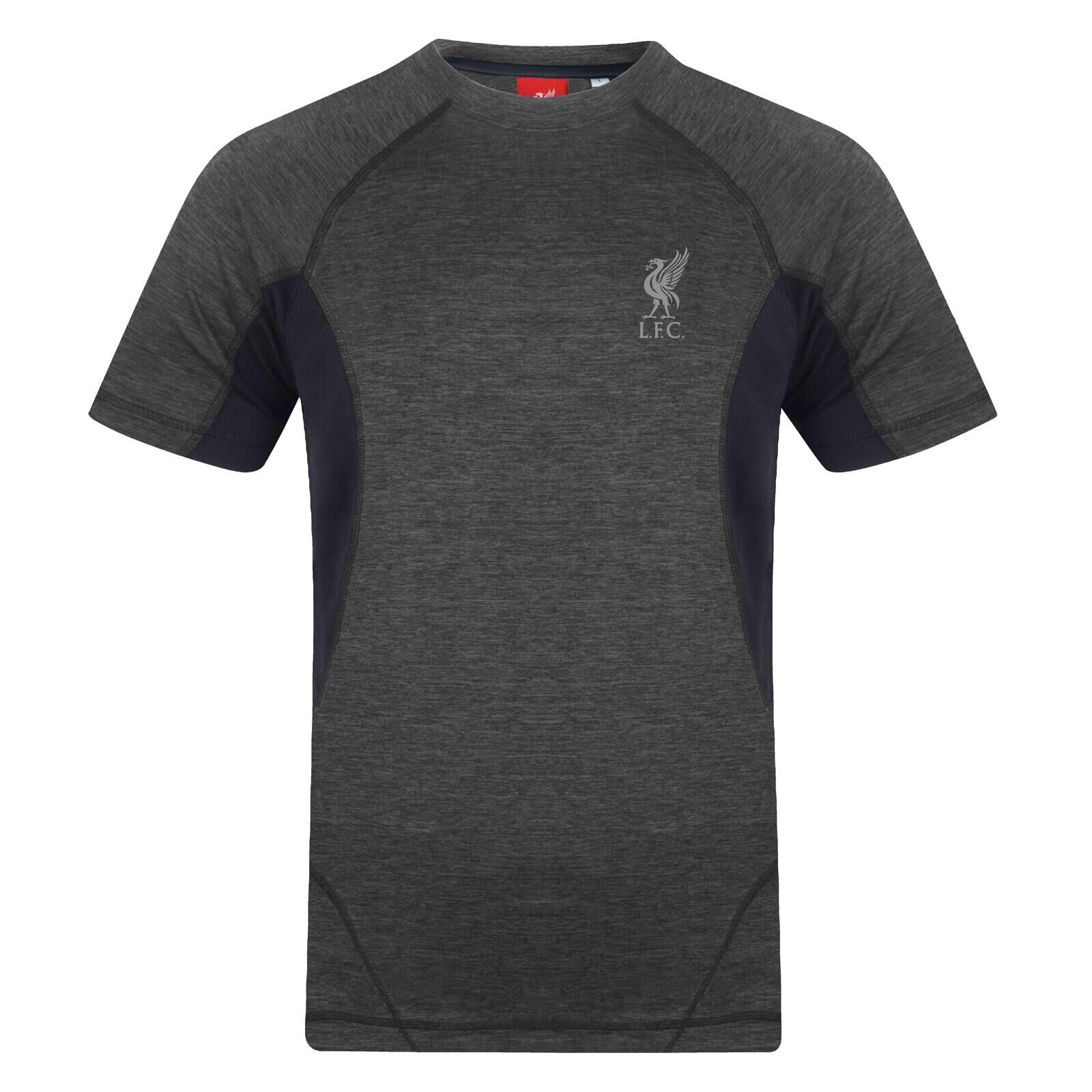 LIVERPOOL FC Liverpool FC Mens T-Shirt Poly Training Kit OFFICIAL Football Gift