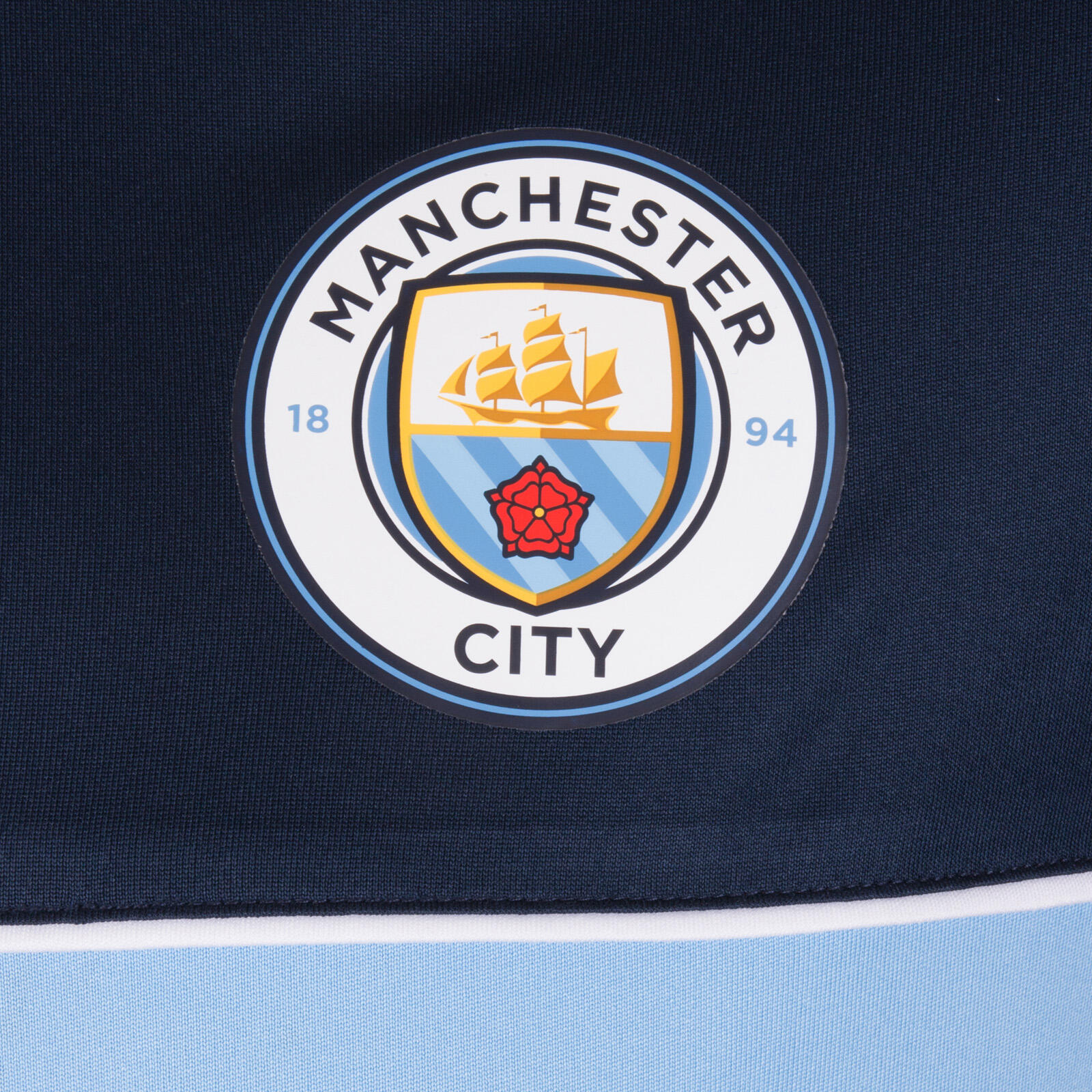Manchester City Mens T-Shirt Poly Training Kit OFFICIAL Football Gift 2/3