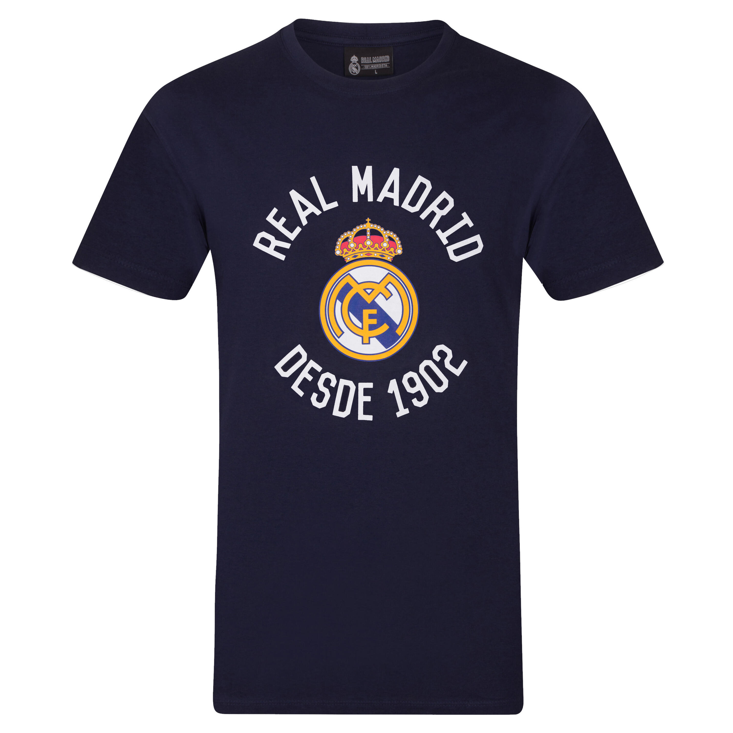 Real Madrid Mens T-Shirt Graphic OFFICIAL Football Gift 1/3