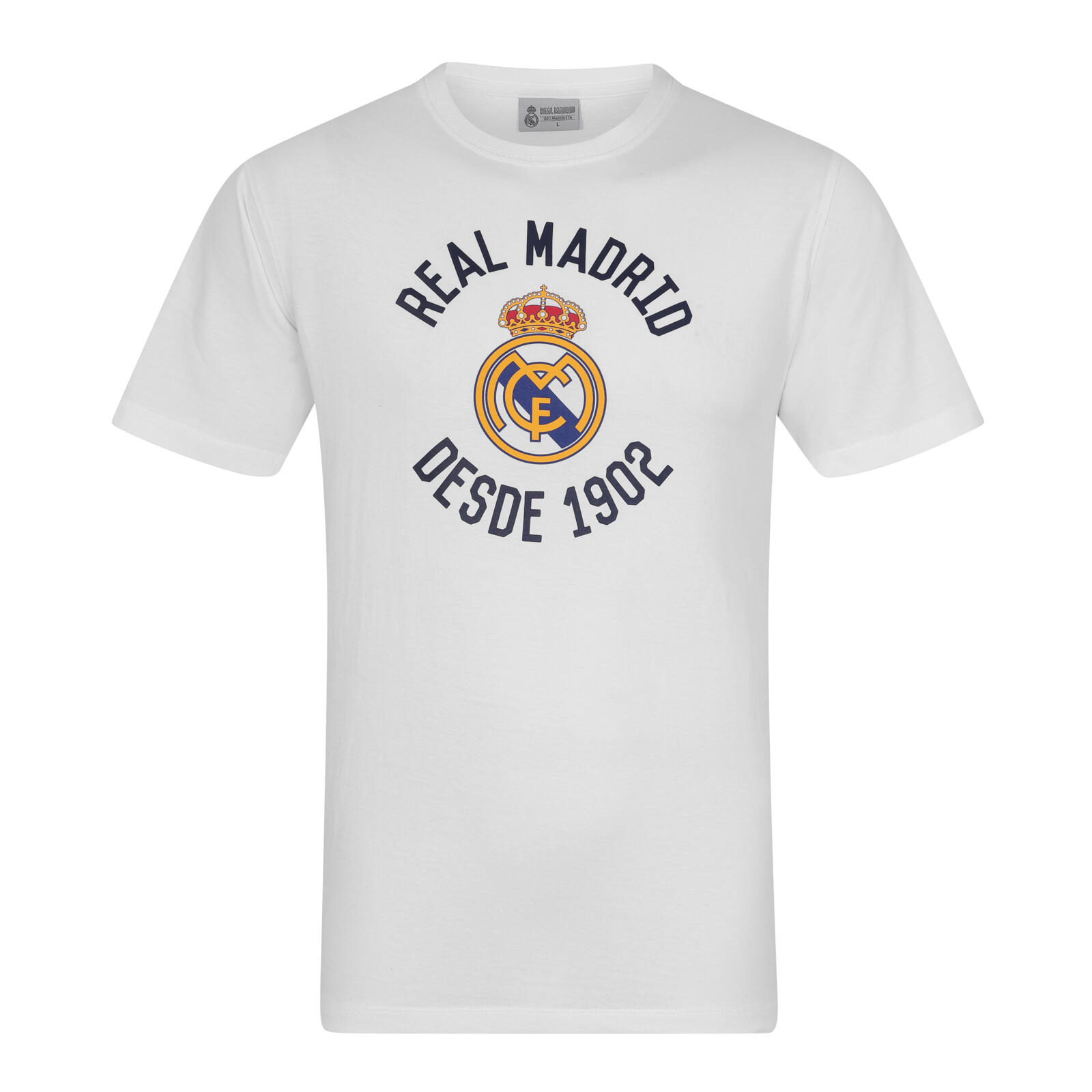 Real Madrid Mens T-Shirt Graphic OFFICIAL Football Gift 1/3