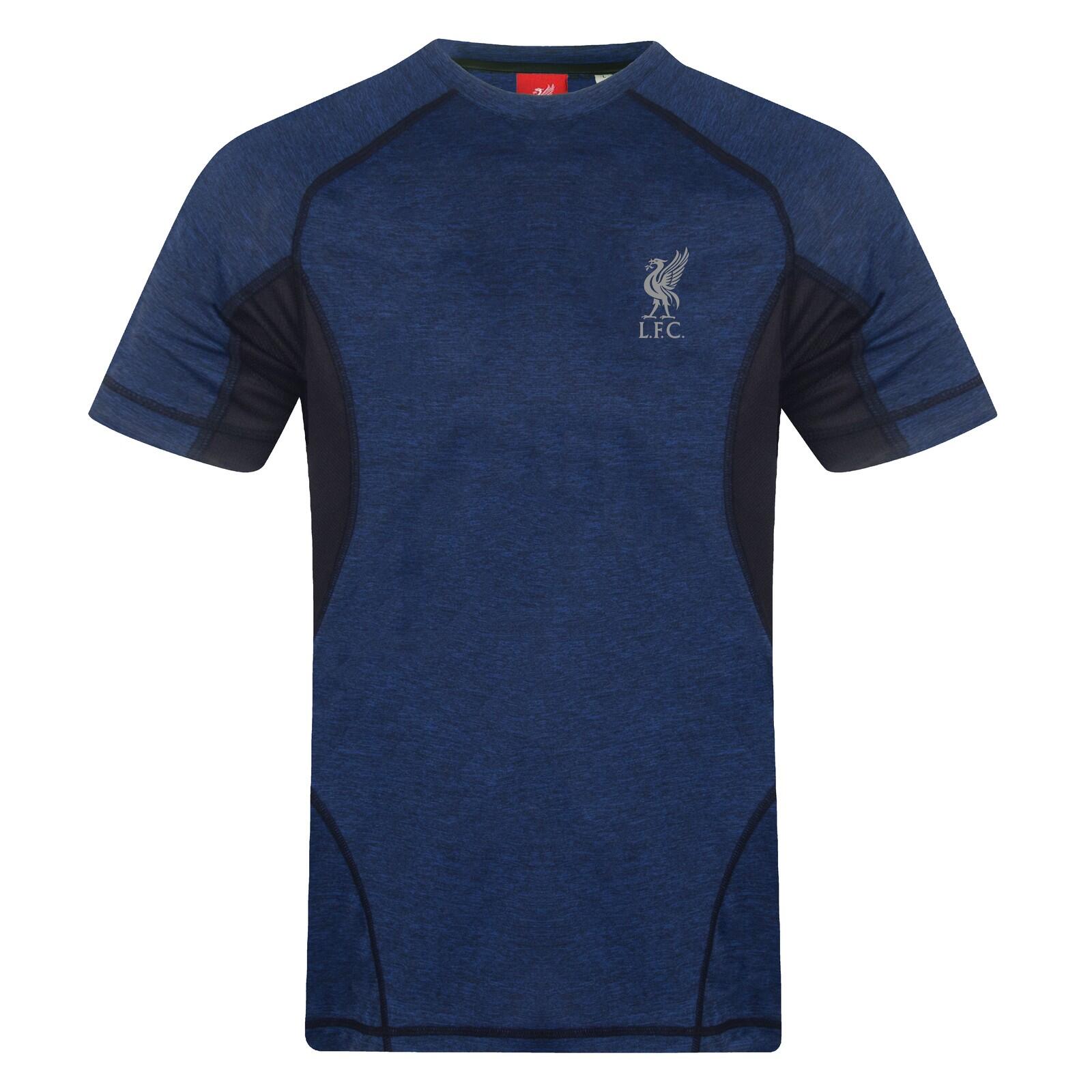 Liverpool FC Boys T-Shirt Poly Training Kit Kids OFFICIAL Football Gift 1/2