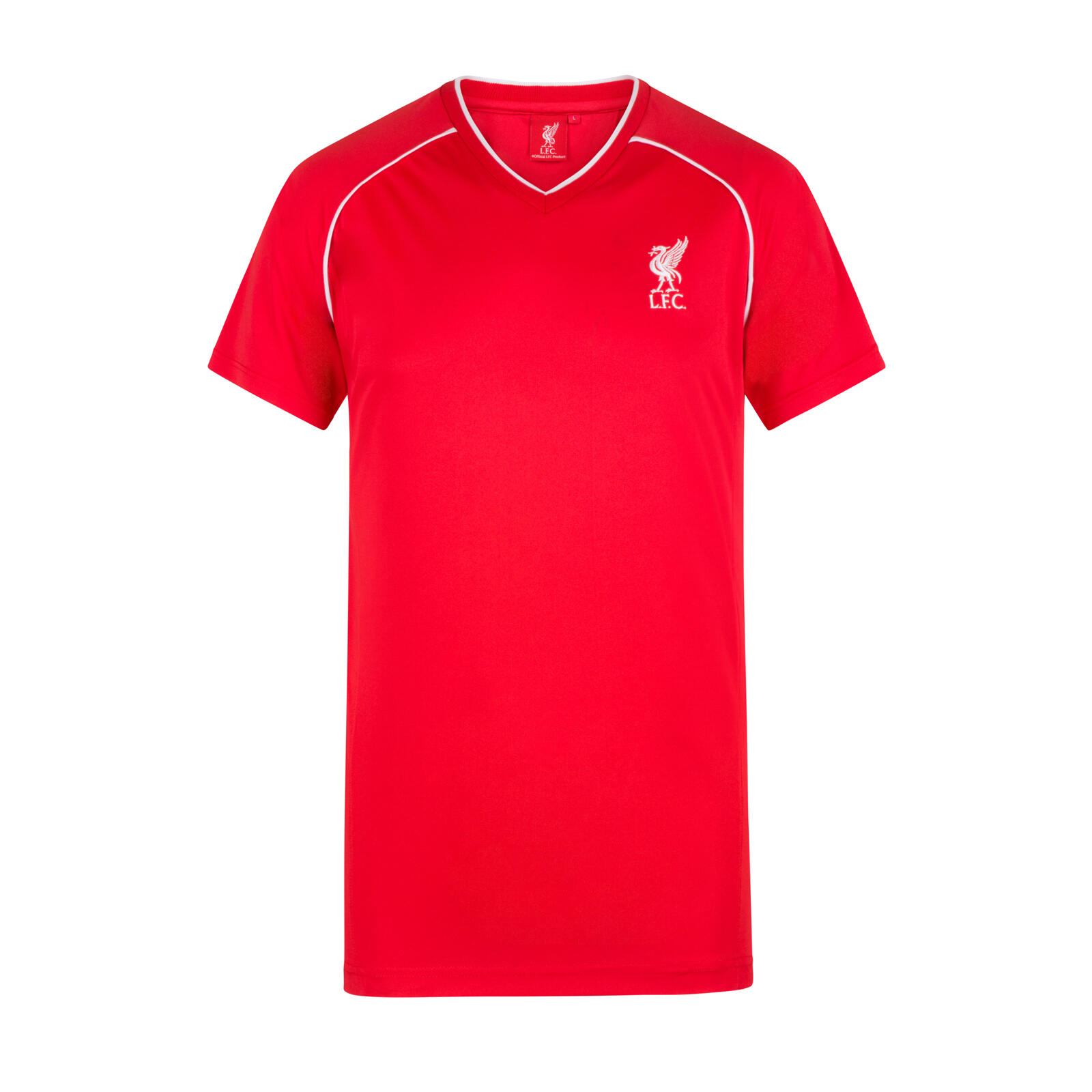 Liverpool FC Mens T-Shirt Poly Training Kit OFFICIAL Football Gift 1/2