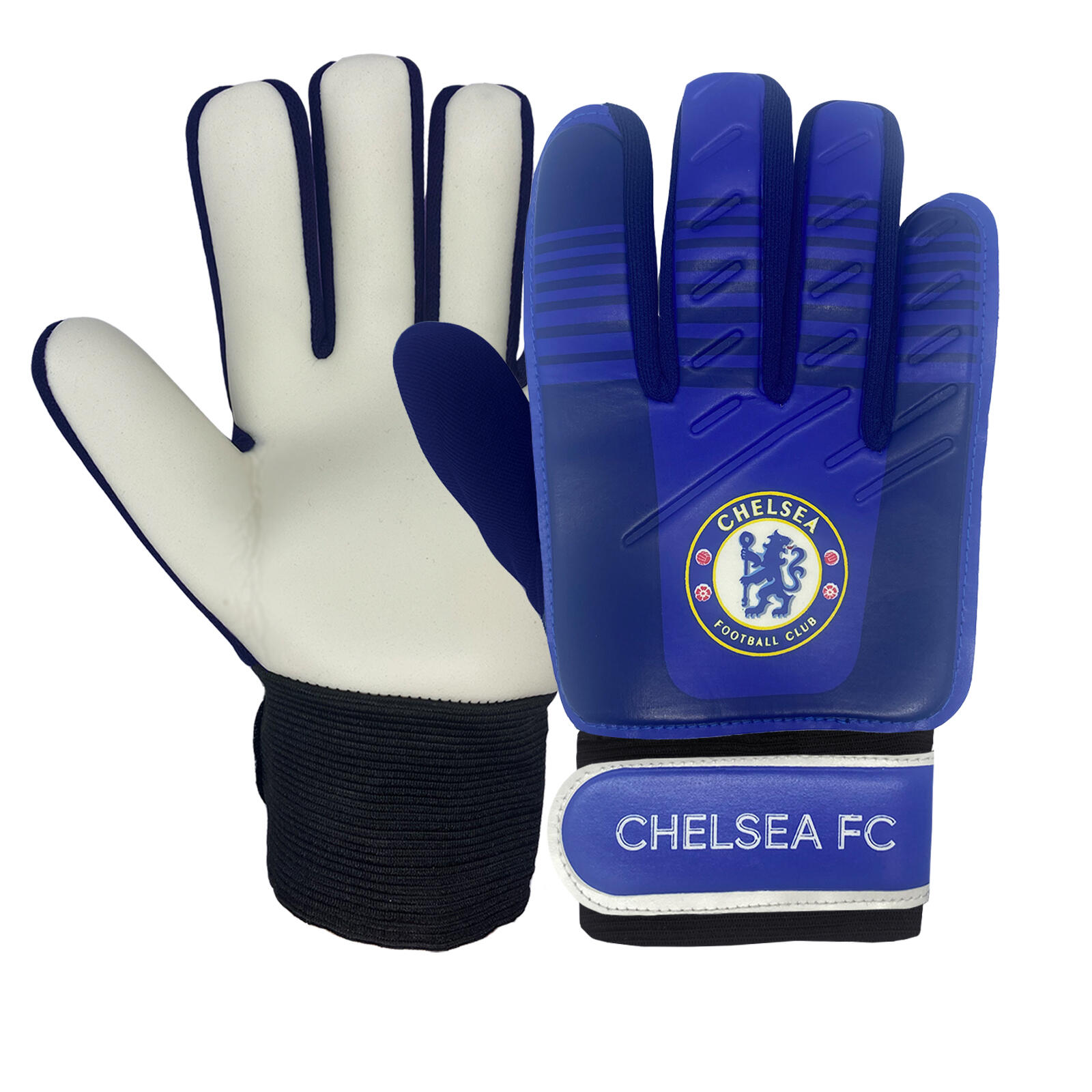 Chelsea FC Boys Gloves Goalie Goalkeeper Kids Youths OFFICIAL Football Gift 1/5