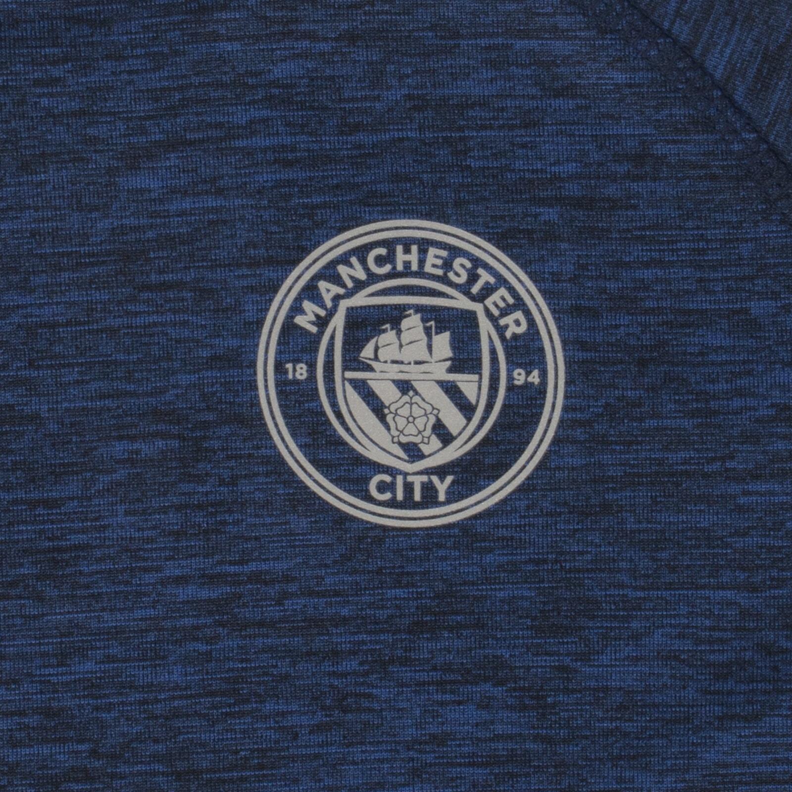 Manchester City Boys T-Shirt Poly Training Kit Kids OFFICIAL Football Gift 2/3