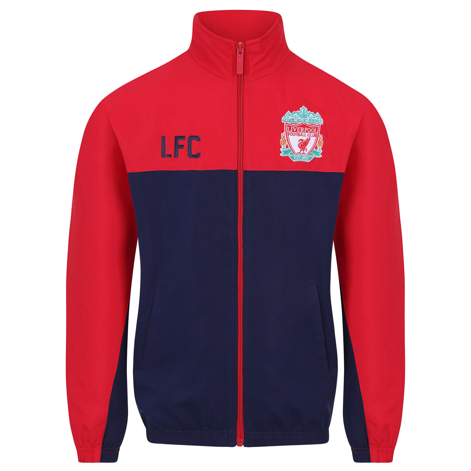 Liverpool FC Boys Tracksuit Jacket & Pants Set Kids OFFICIAL Football Gift 2/6