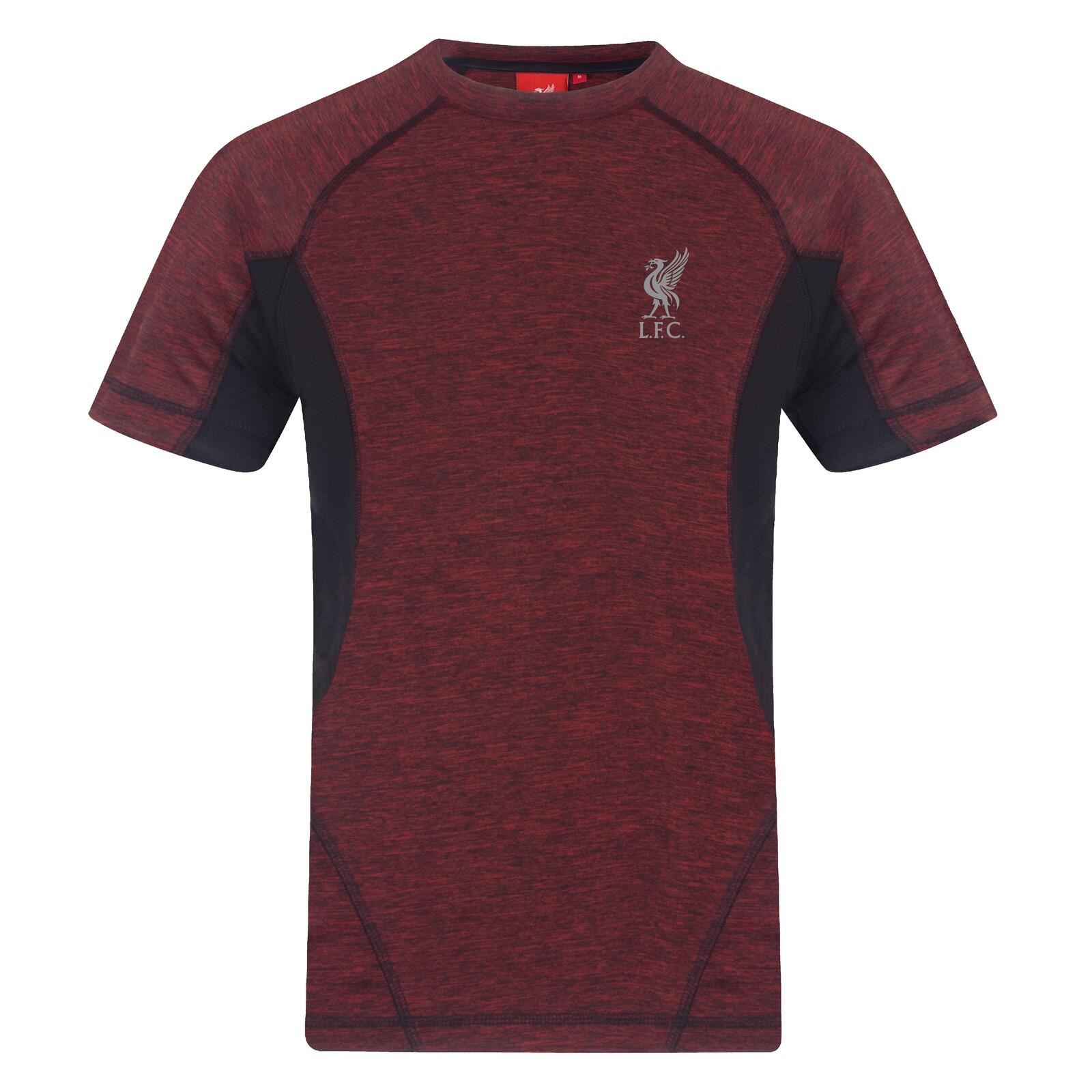 LIVERPOOL FC Liverpool FC Boys T-Shirt Poly Training Kit Kids OFFICIAL Football Gift