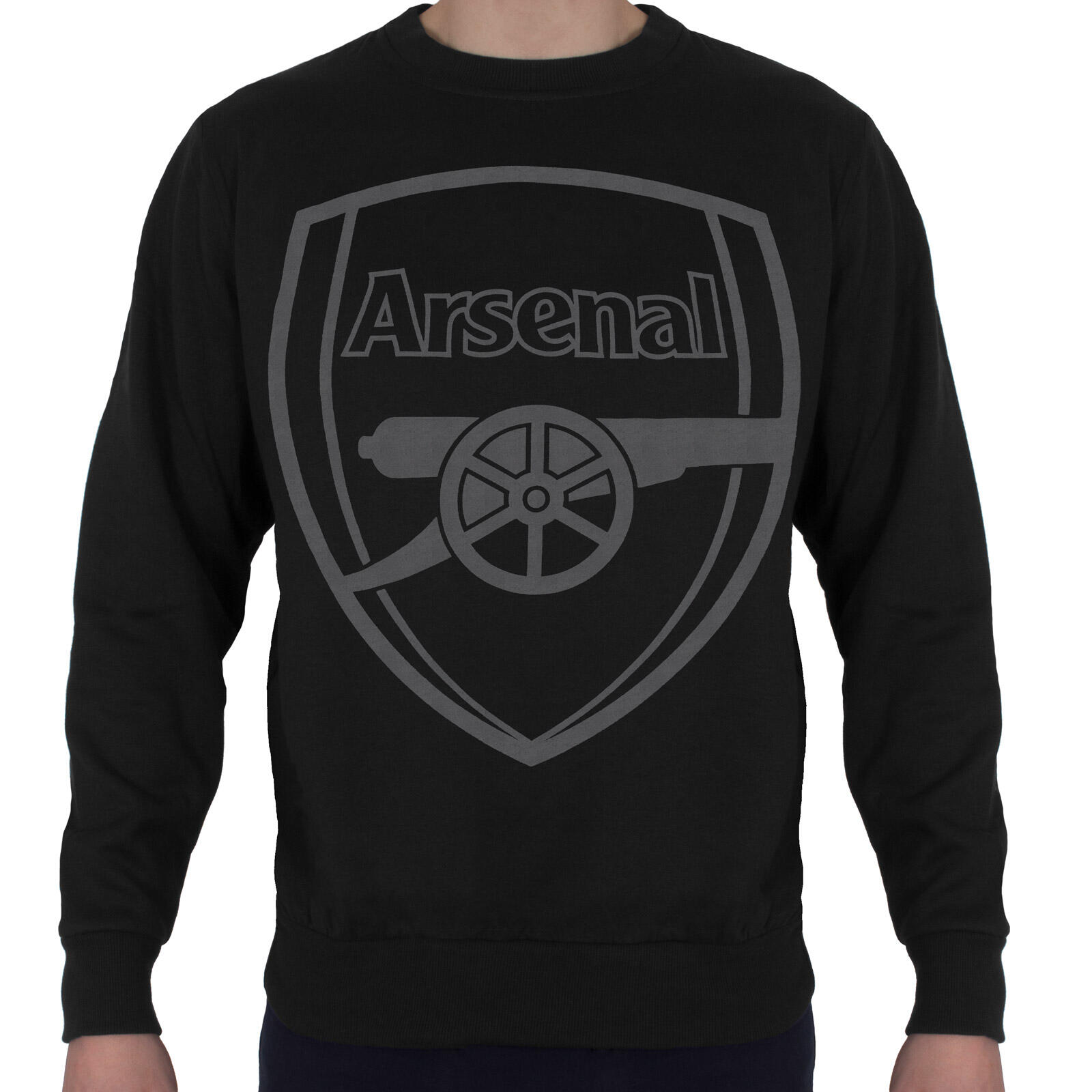 Arsenal FC Mens Sweatshirt Graphic Top OFFICIAL Football Gift 1/3