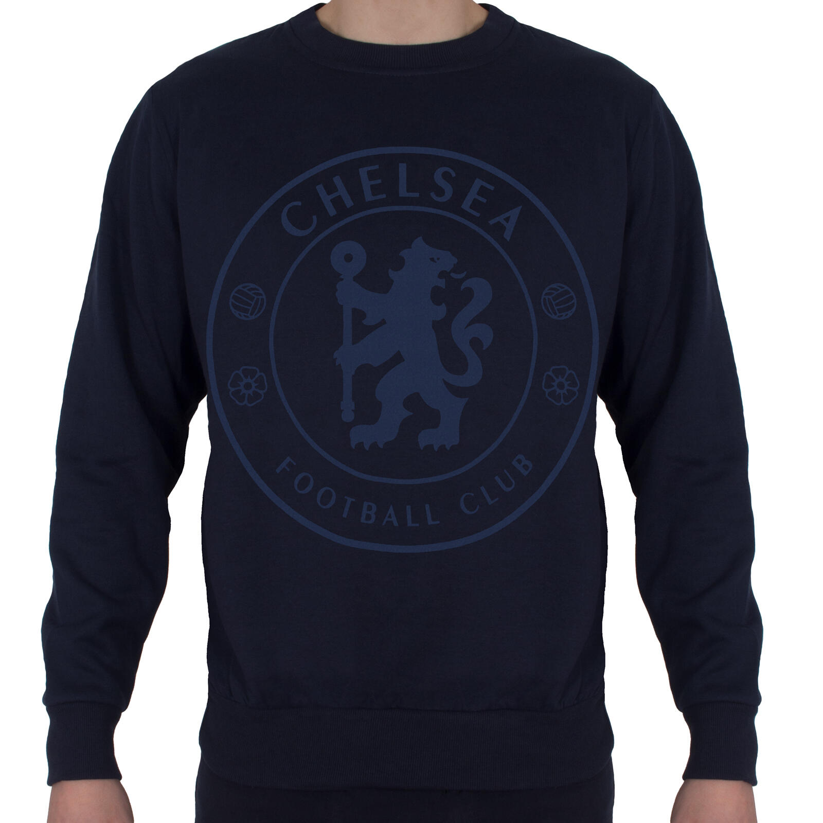 CHELSEA Chelsea FC Mens Sweatshirt Graphic Top OFFICIAL Football Gift