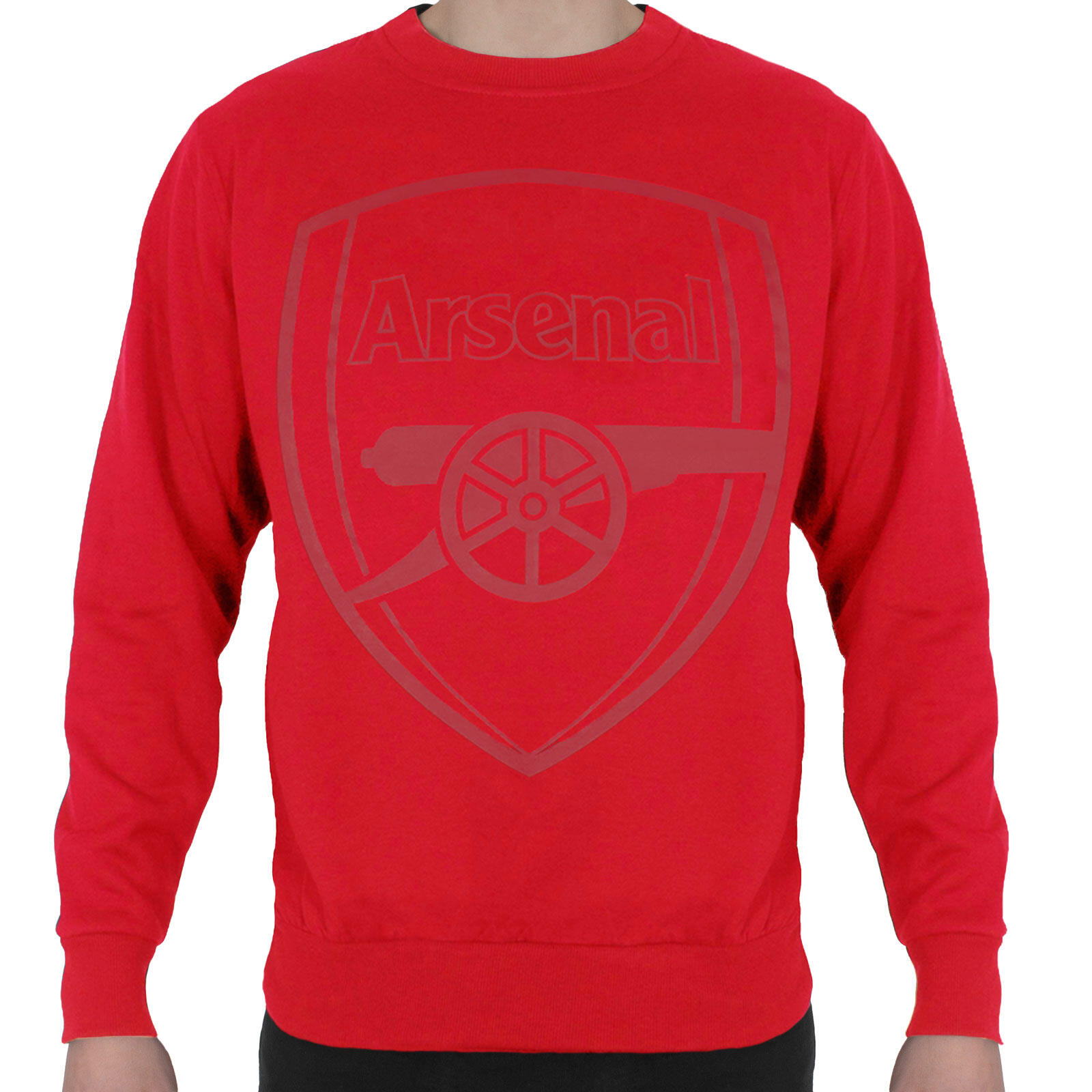 ARSENAL Arsenal FC Mens Sweatshirt Graphic Top OFFICIAL Football Gift