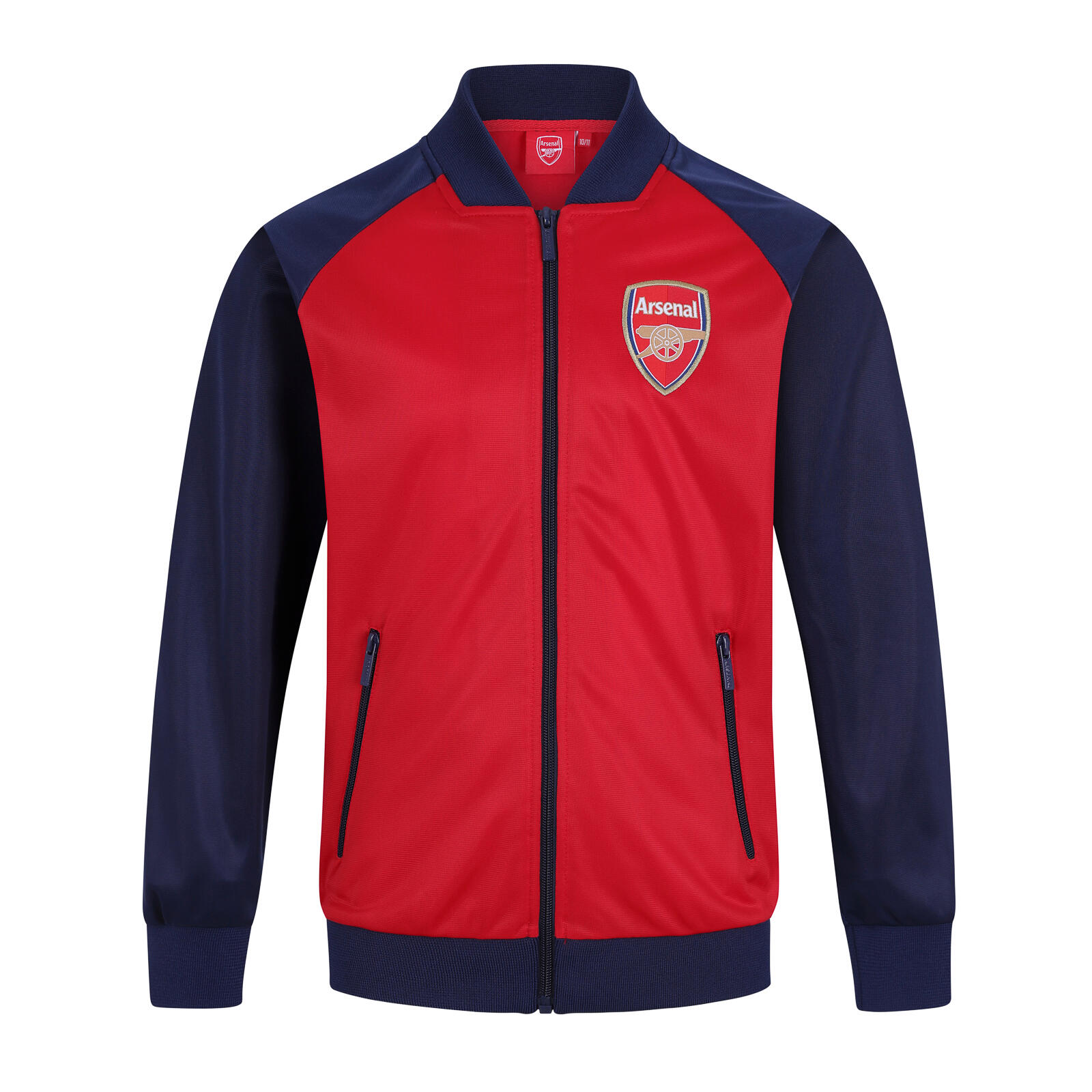 Arsenal FC Boys Jacket Track Top Retro Kids OFFICIAL Football Gift 1/4