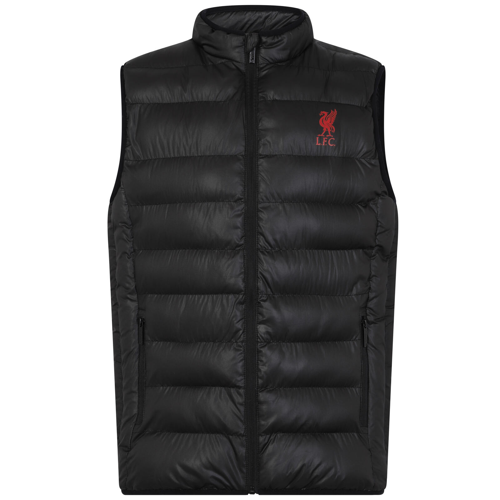 LIVERPOOL FC Liverpool FC Mens Gilet Jacket Body Warmer Padded OFFICIAL Football Gift