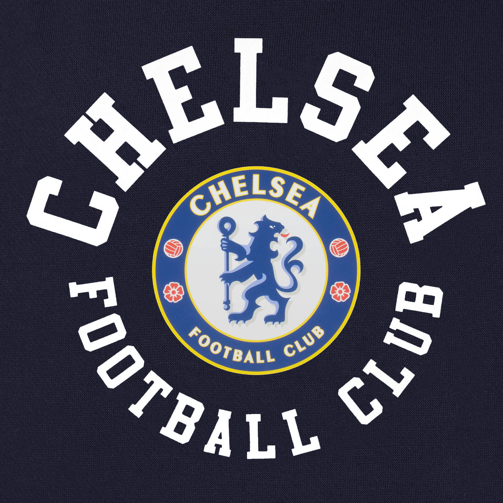 Chelsea FC Boys Hoody Fleece Graphic Kids OFFICIAL Football Gift 2/2