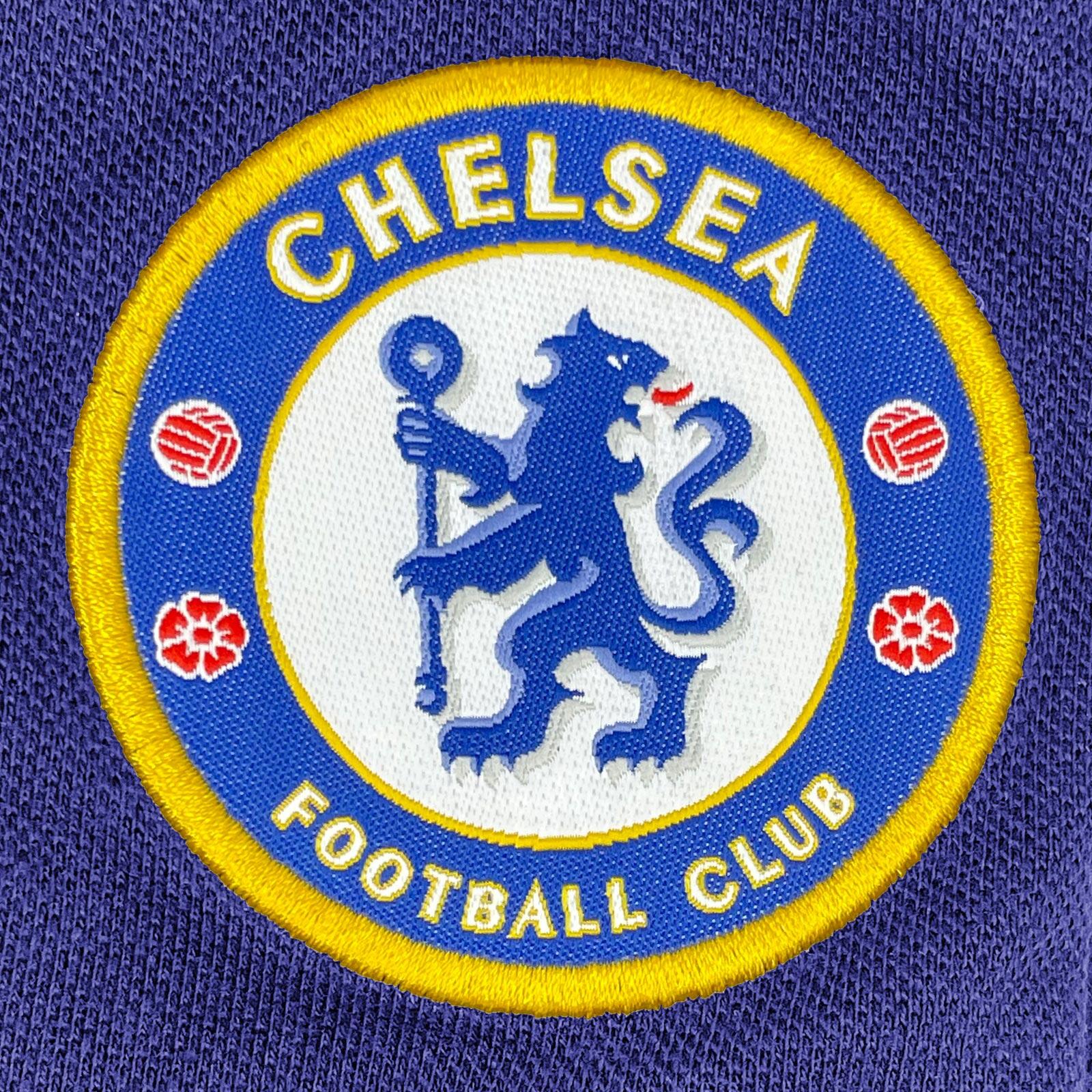 Chelsea FC Mens Polo Shirt Crest OFFICIAL Football Gift 2/4