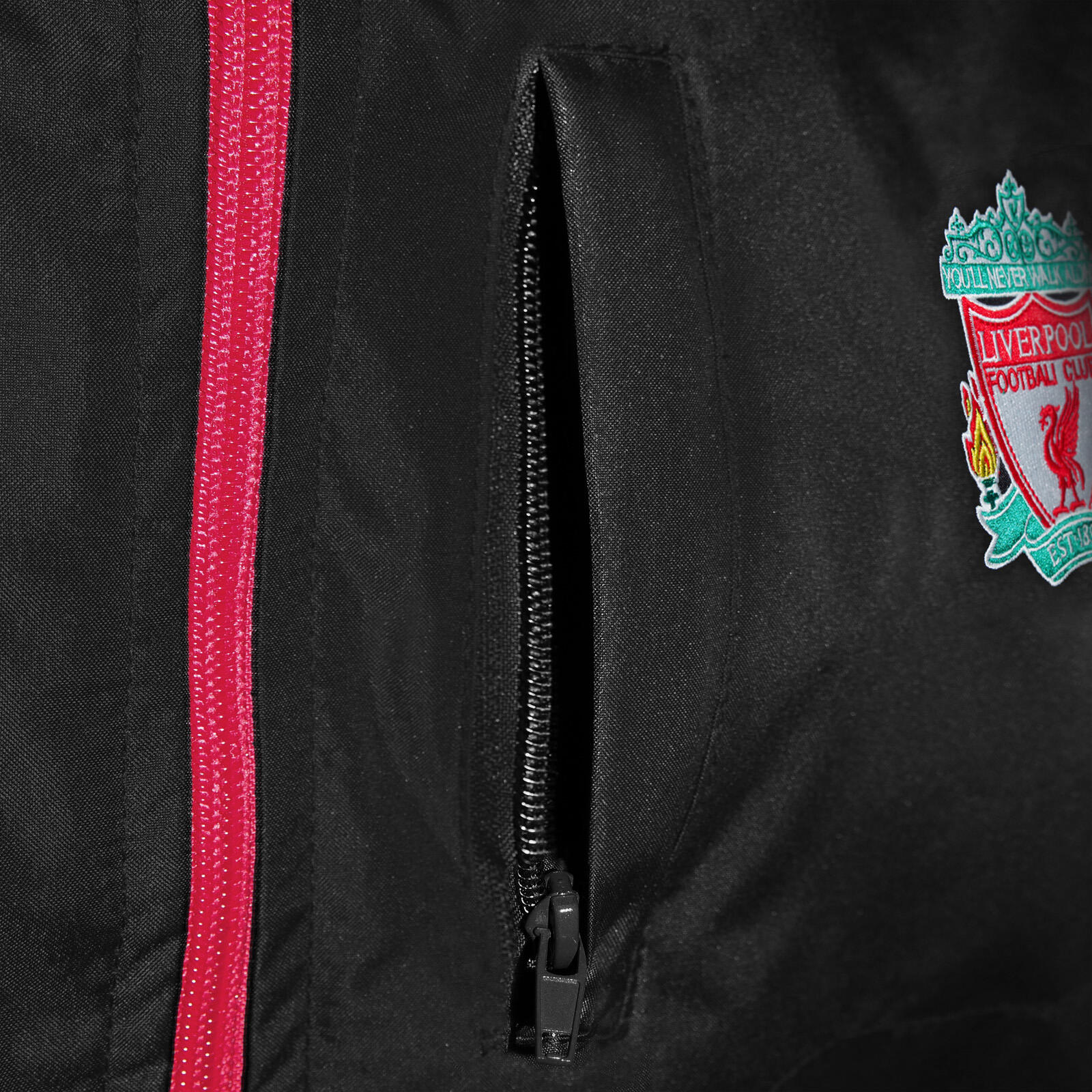 Liverpool FC Mens Jacket Shower Windbreaker OFFICIAL Football Gift 4/5