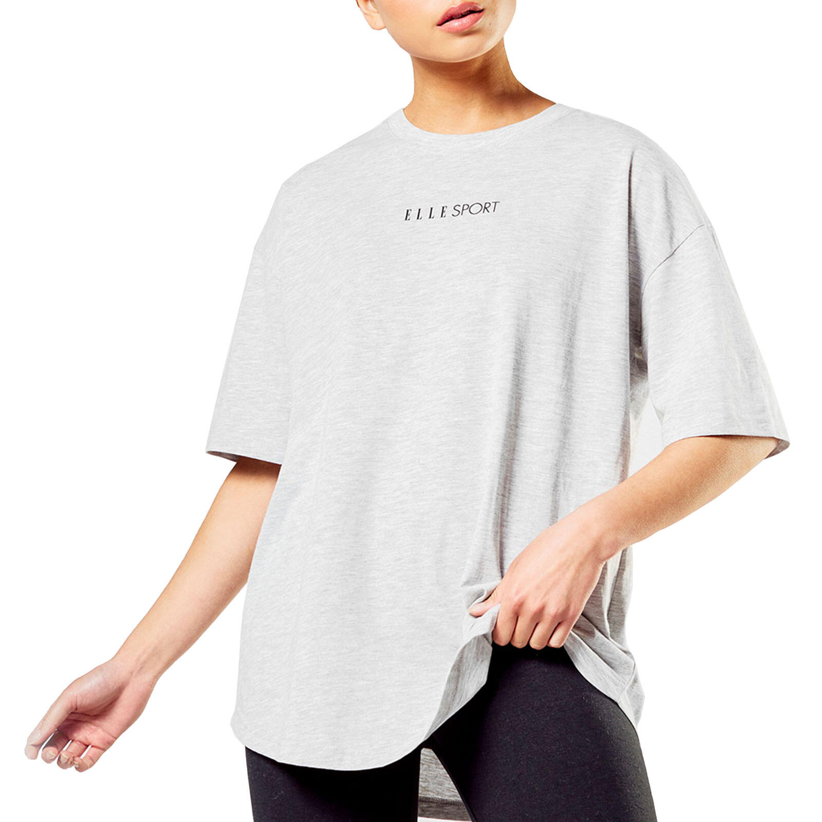 ELLE SPORT Elle Sport Womens Boyfriend T-Shirt Active Fitness Gymwear