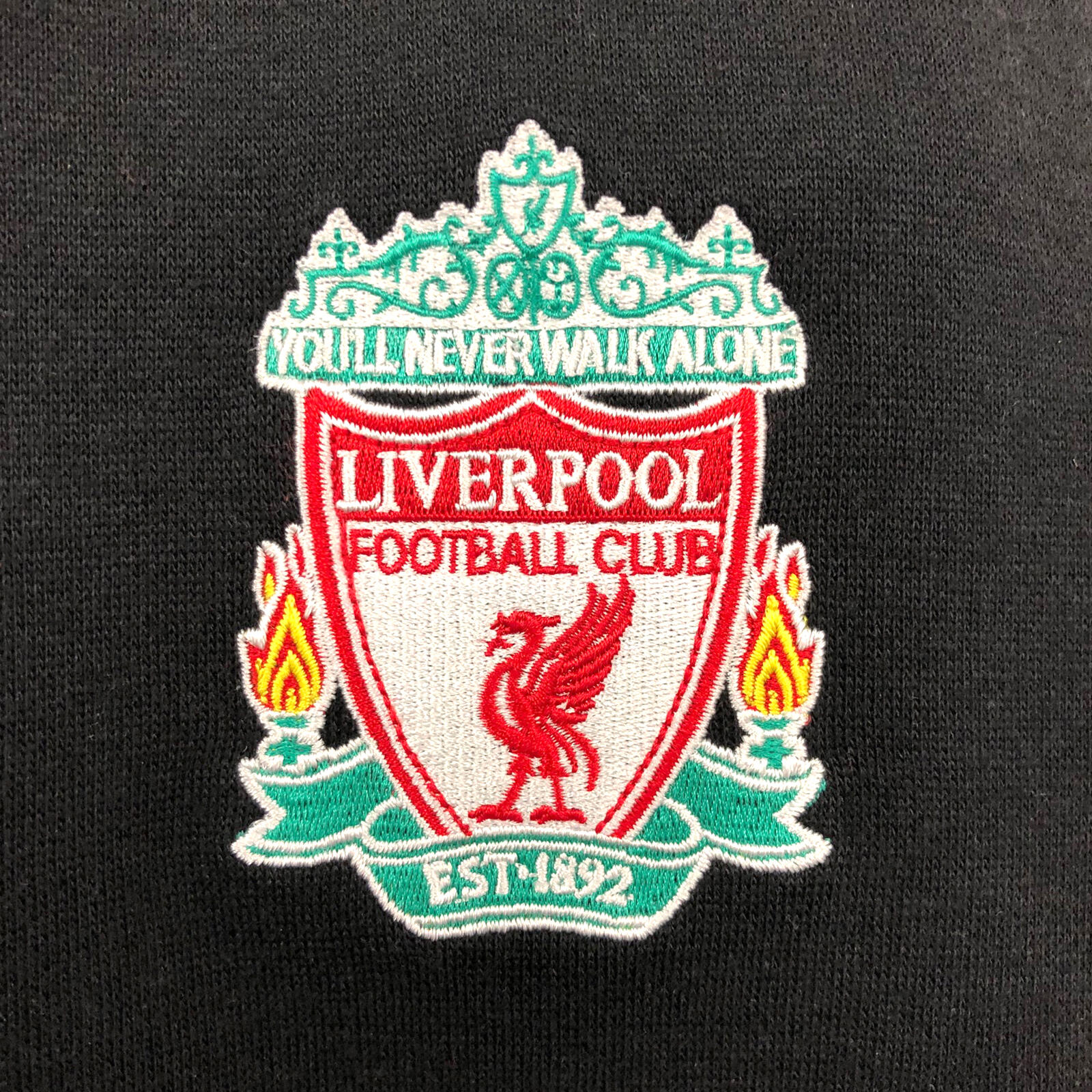 Liverpool FC Mens Jacket Varsity Baseball Retro OFFICIAL Football Gift 3/4