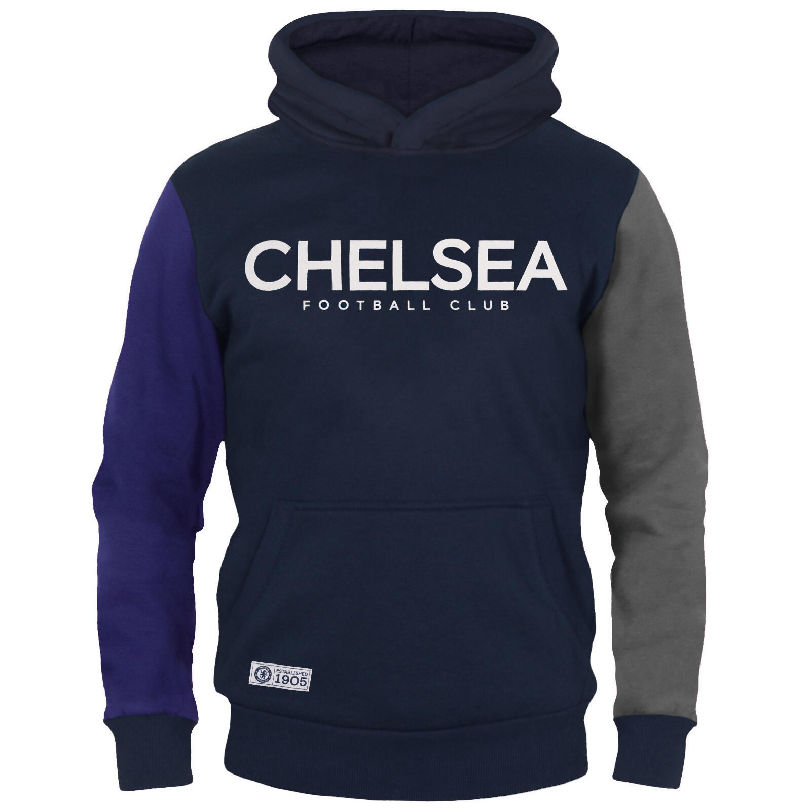 Chelsea FC Boys Hoody Fleece Graphic Kids OFFICIAL Football Gift 1/3