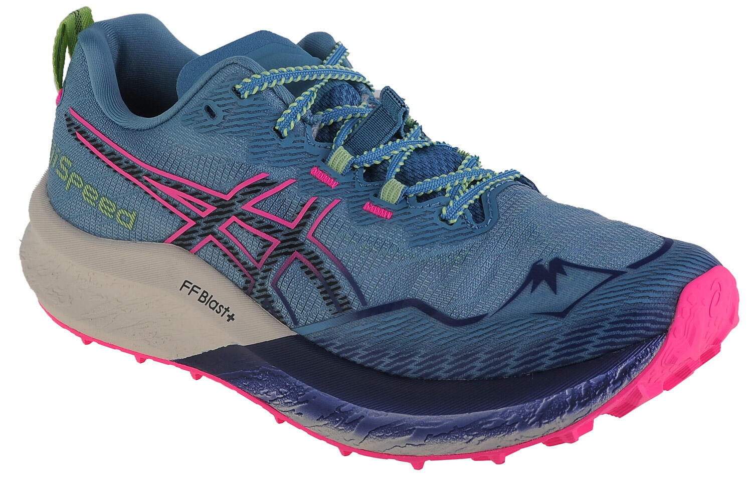 ASICS Womens Trail shoes Asics Fujispeed 2 Blue