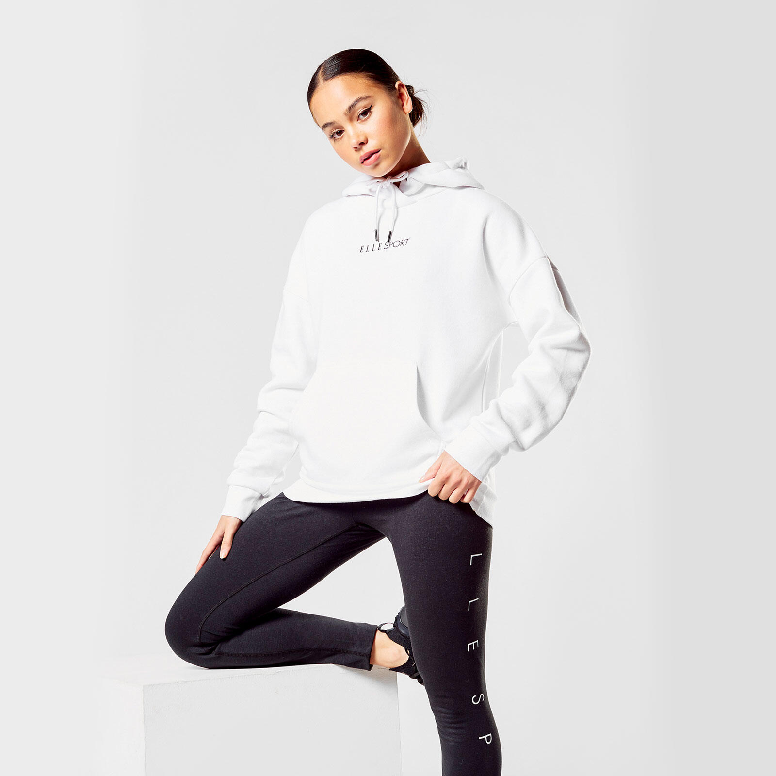 Elle Sport Womens Signature Hoody Active Fitness Gymwear 3/7