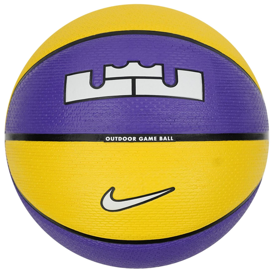 Nike - Ballon De Basket Lebron James Playground 8p 2.0 Ball - Ballon De Basket - Multicolore - 7 - Decathlon