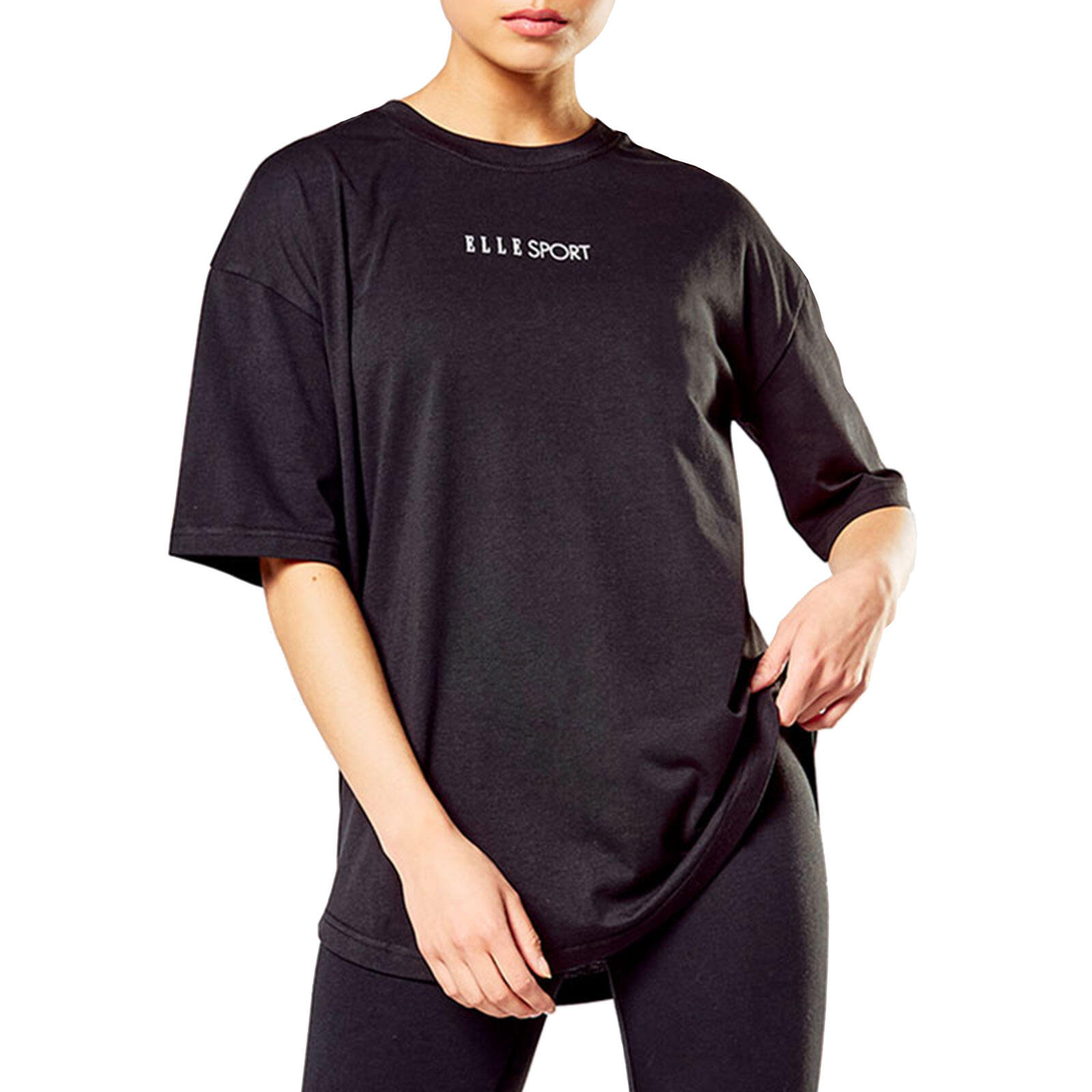 Elle Sport Womens Boyfriend T-Shirt Active Fitness Gymwear 1/6